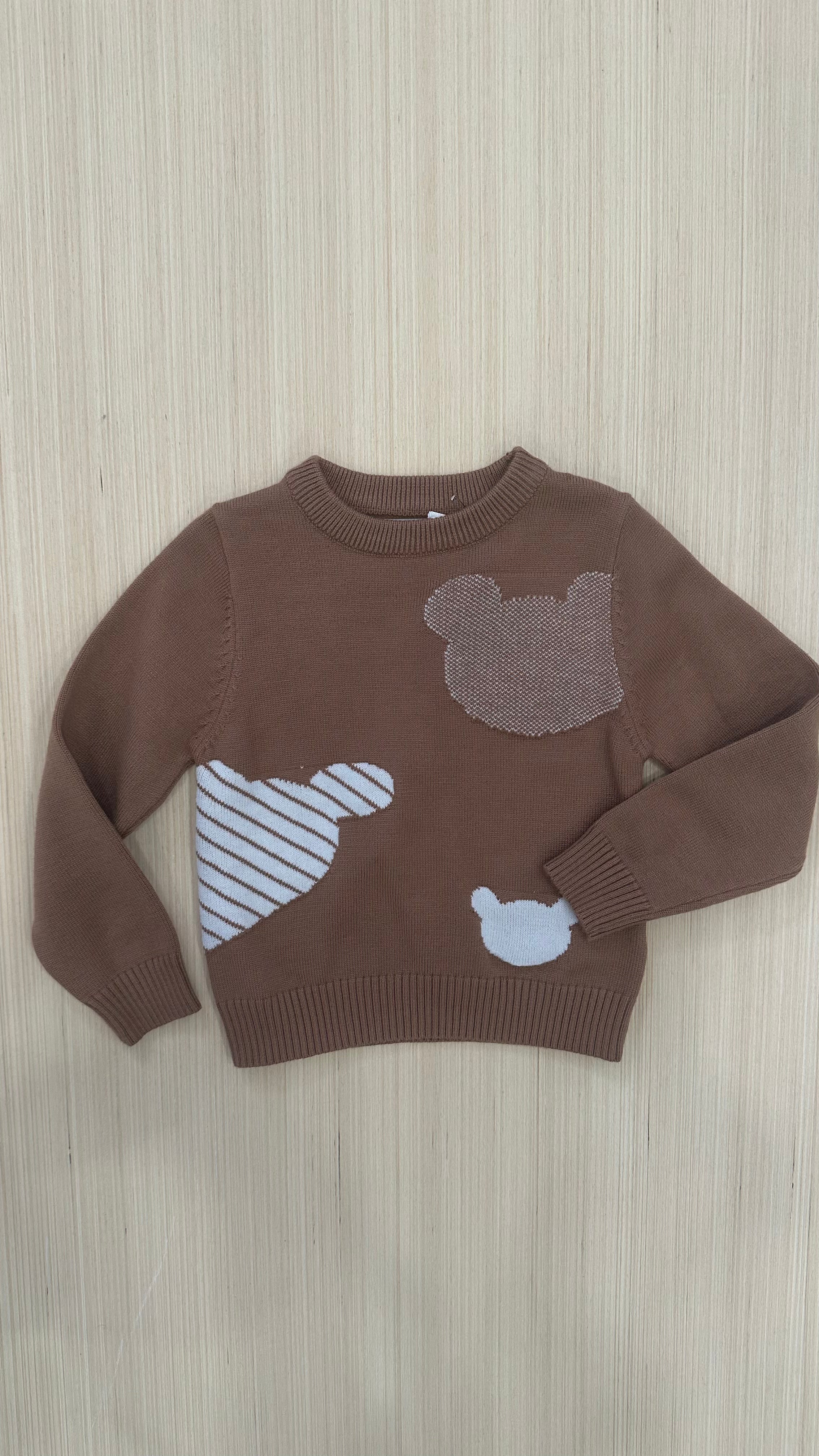 Pull ORSO BRUM 12-36M - MARRONE