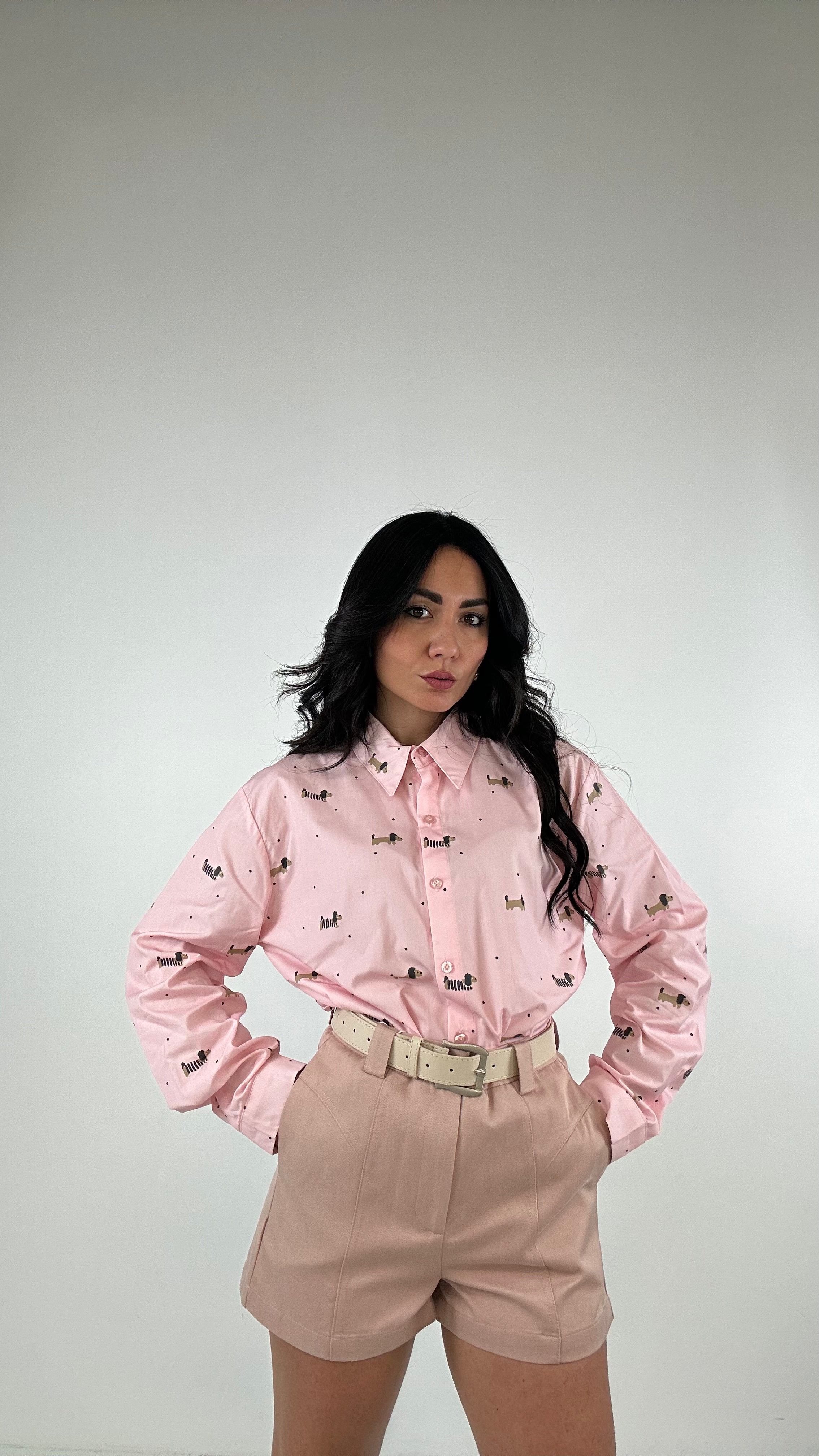 Shorts CINTA AL TOP - ROSA