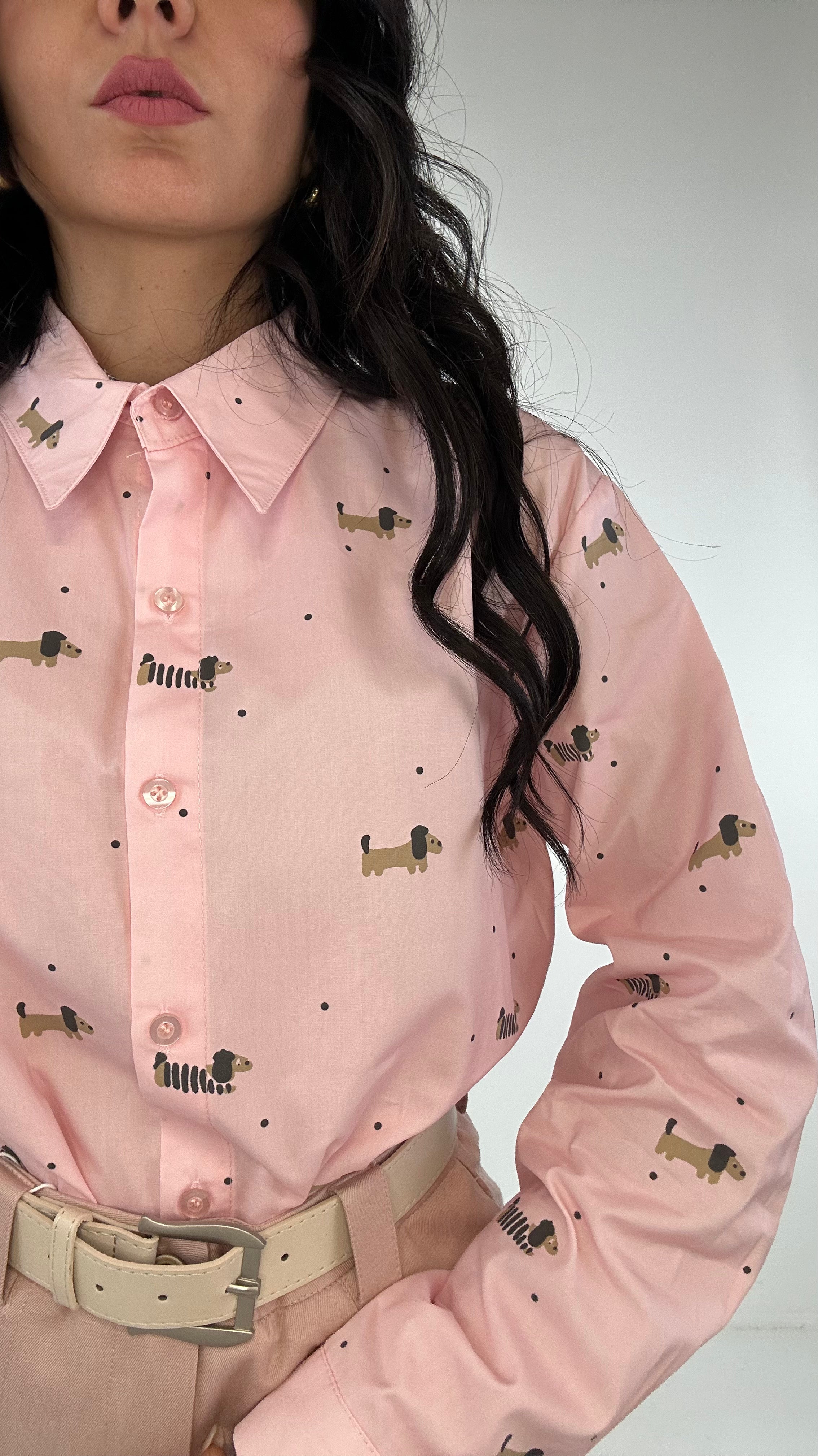 Camicia BASSOTTO - ROSA