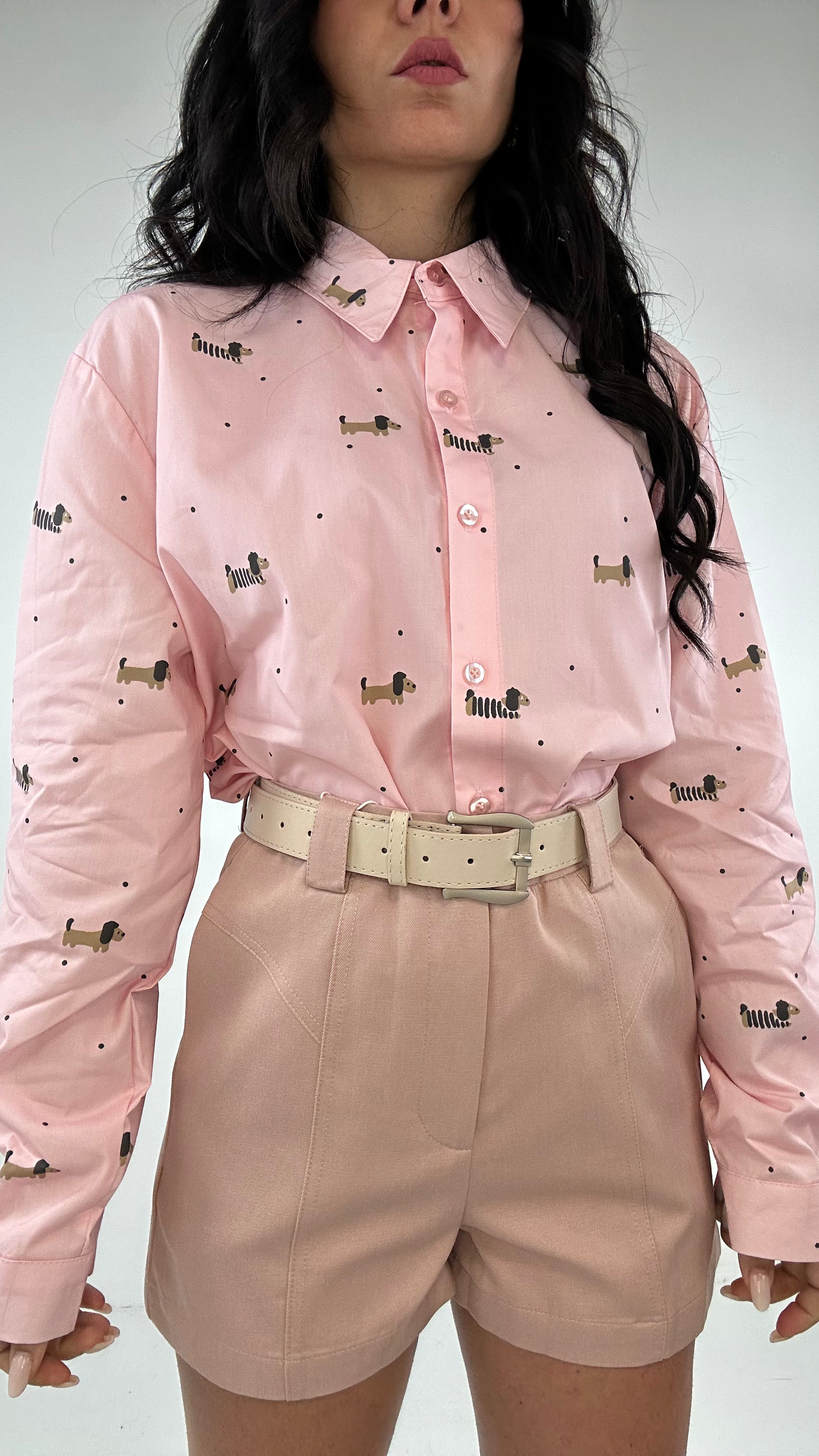 Shorts CINTA AL TOP - ROSA