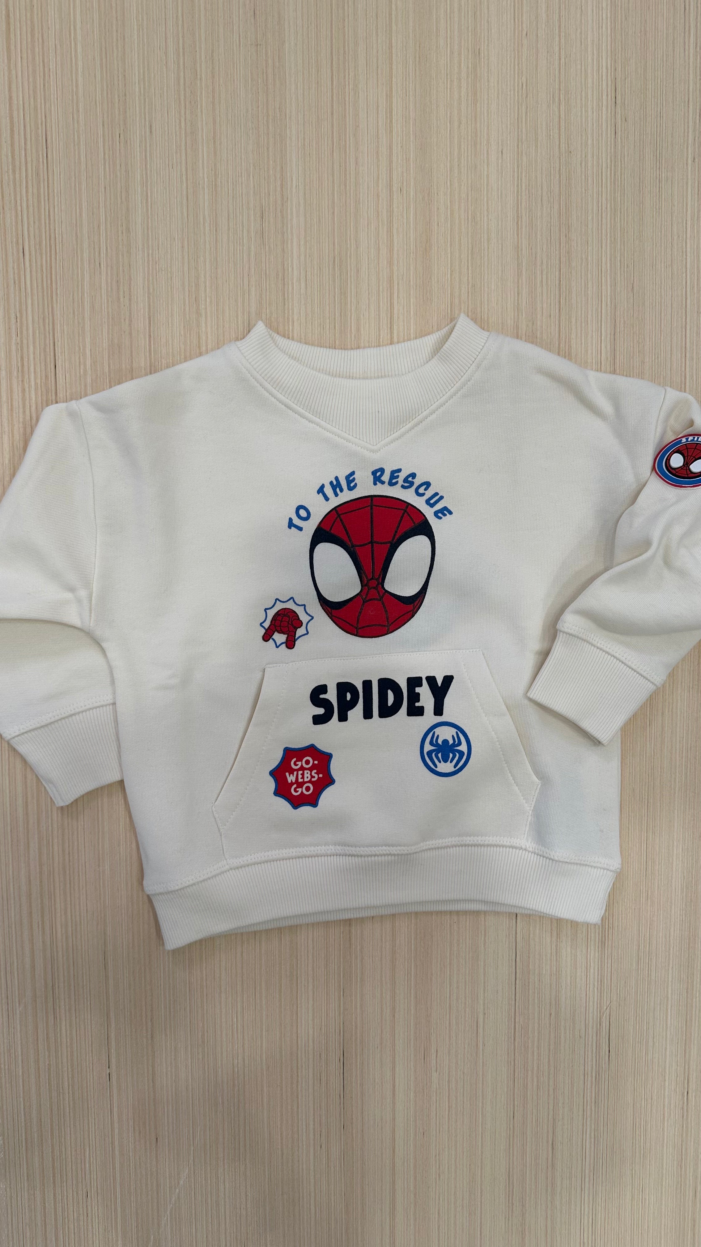 Felpa SPIDEY - PANNA