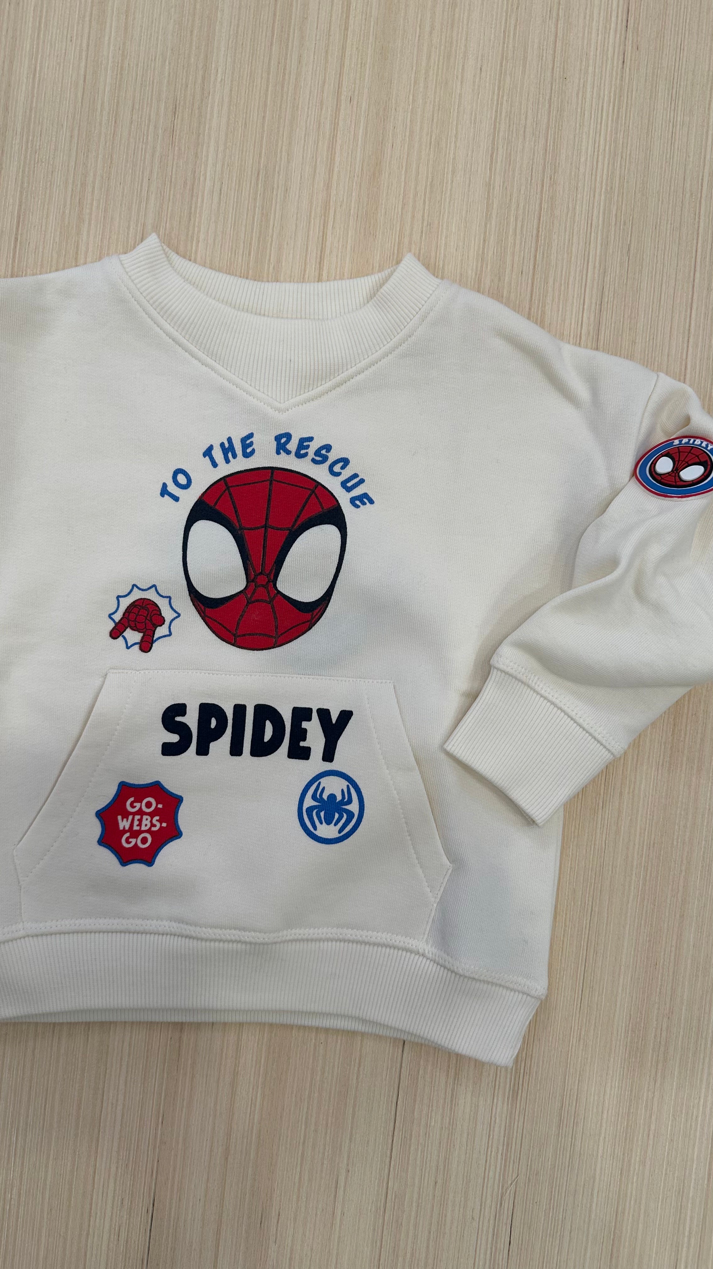Felpa SPIDEY - PANNA