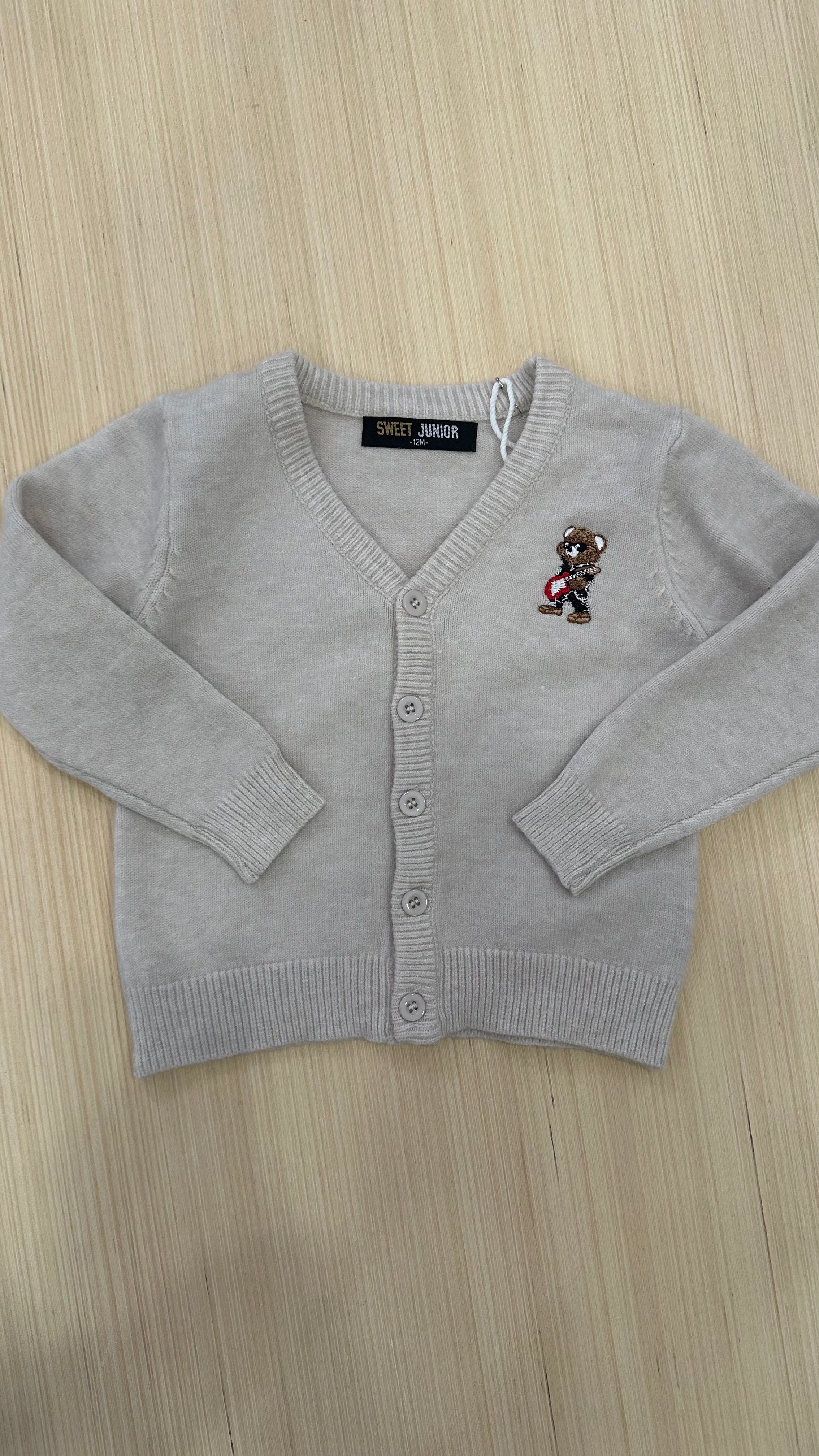 Cardigan ORSETTO 12-36M - BEIGE