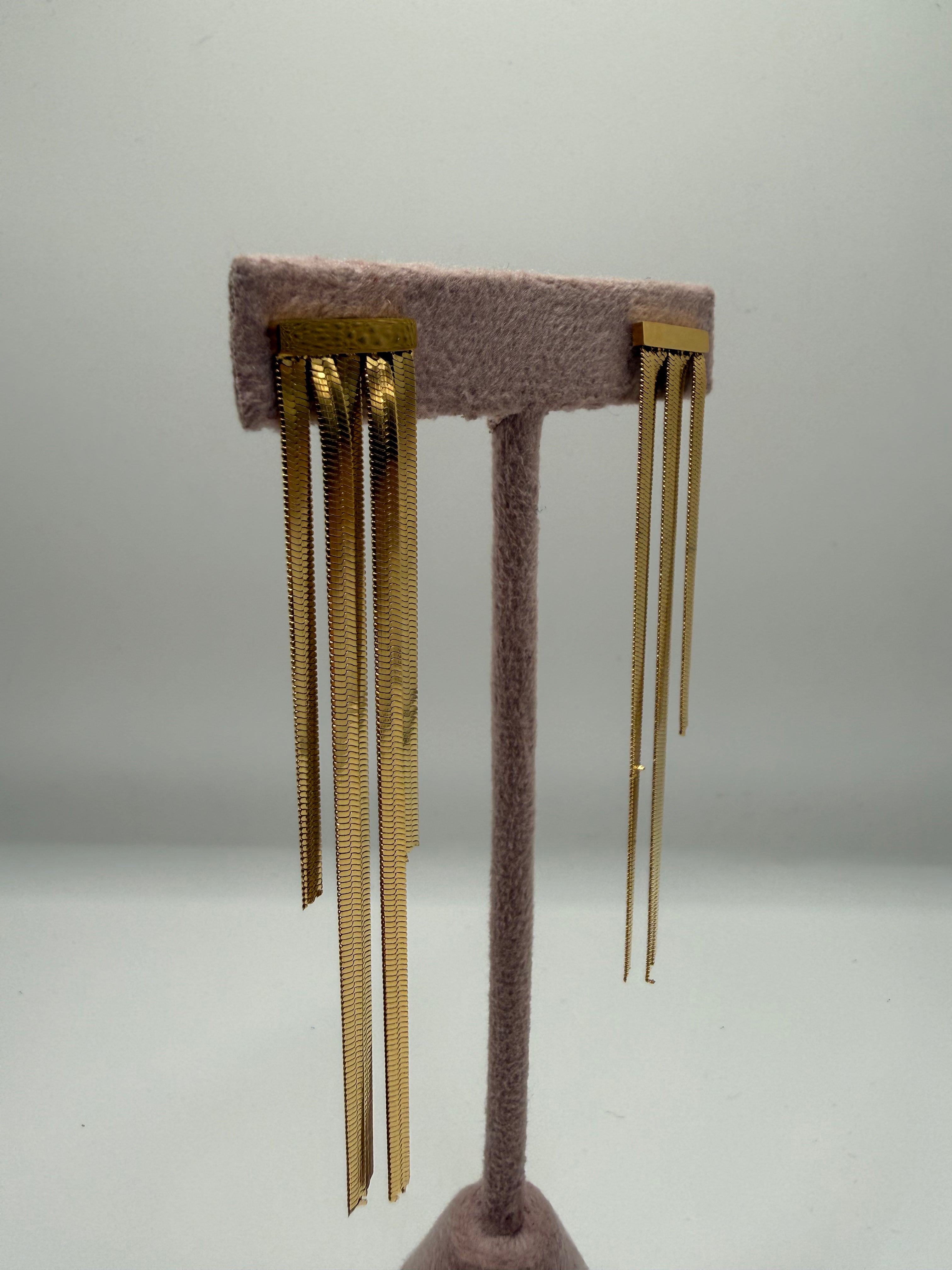 Orecchino TRE FLU - ORO