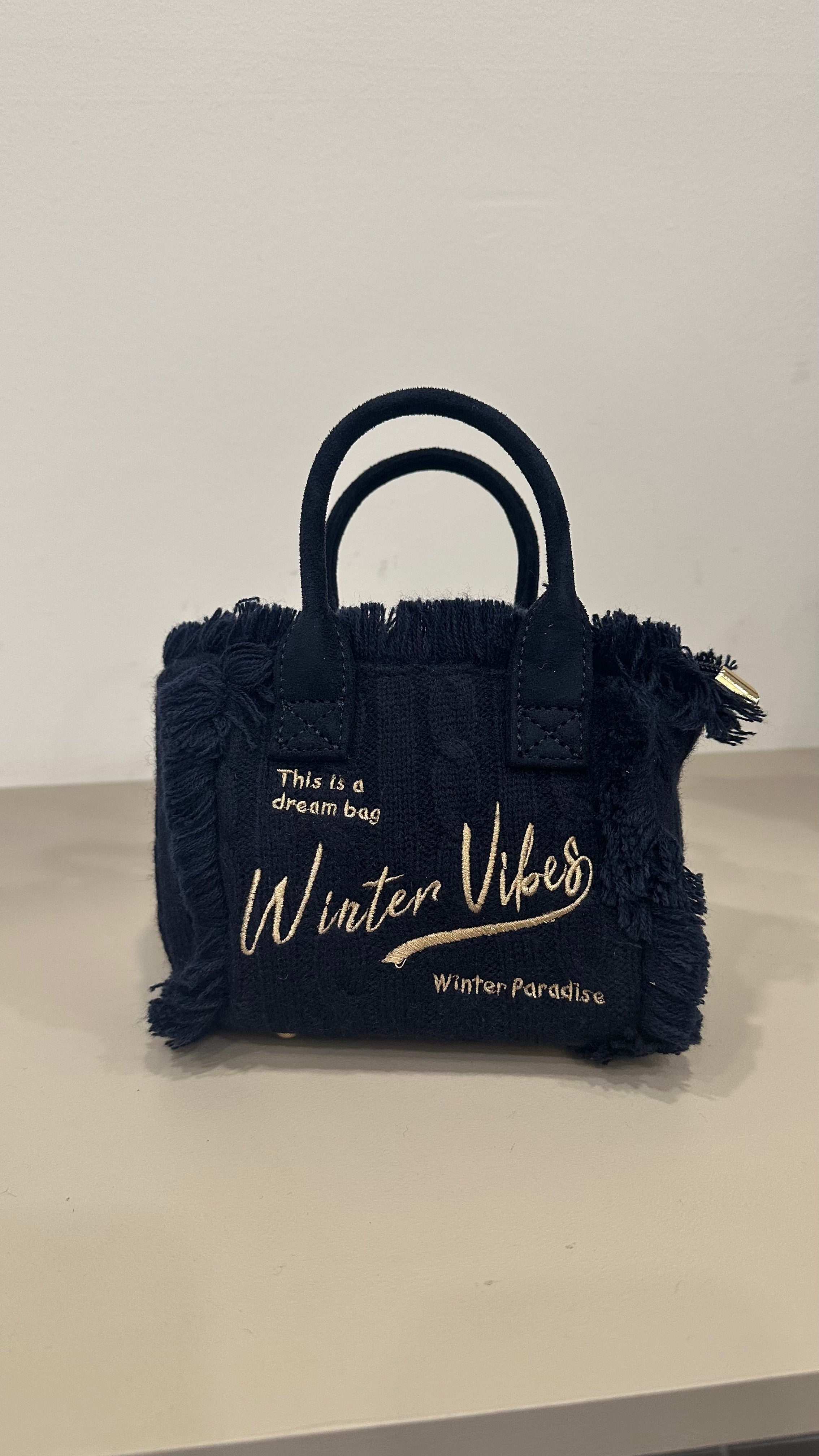 Borsa WINTER VIBES PICCOLA - BLU