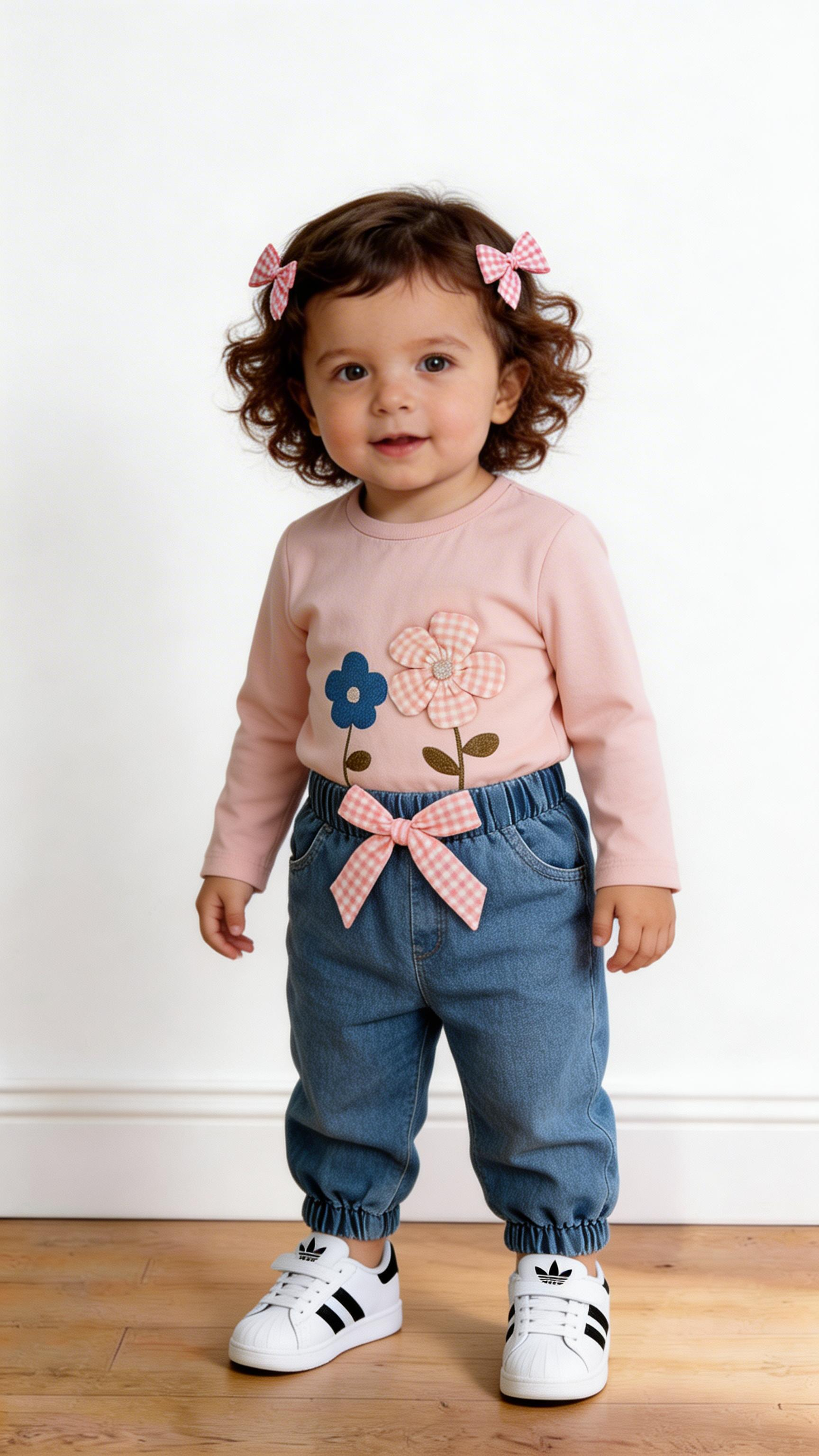 Completo FIORELLINI 3-18M - ROSA