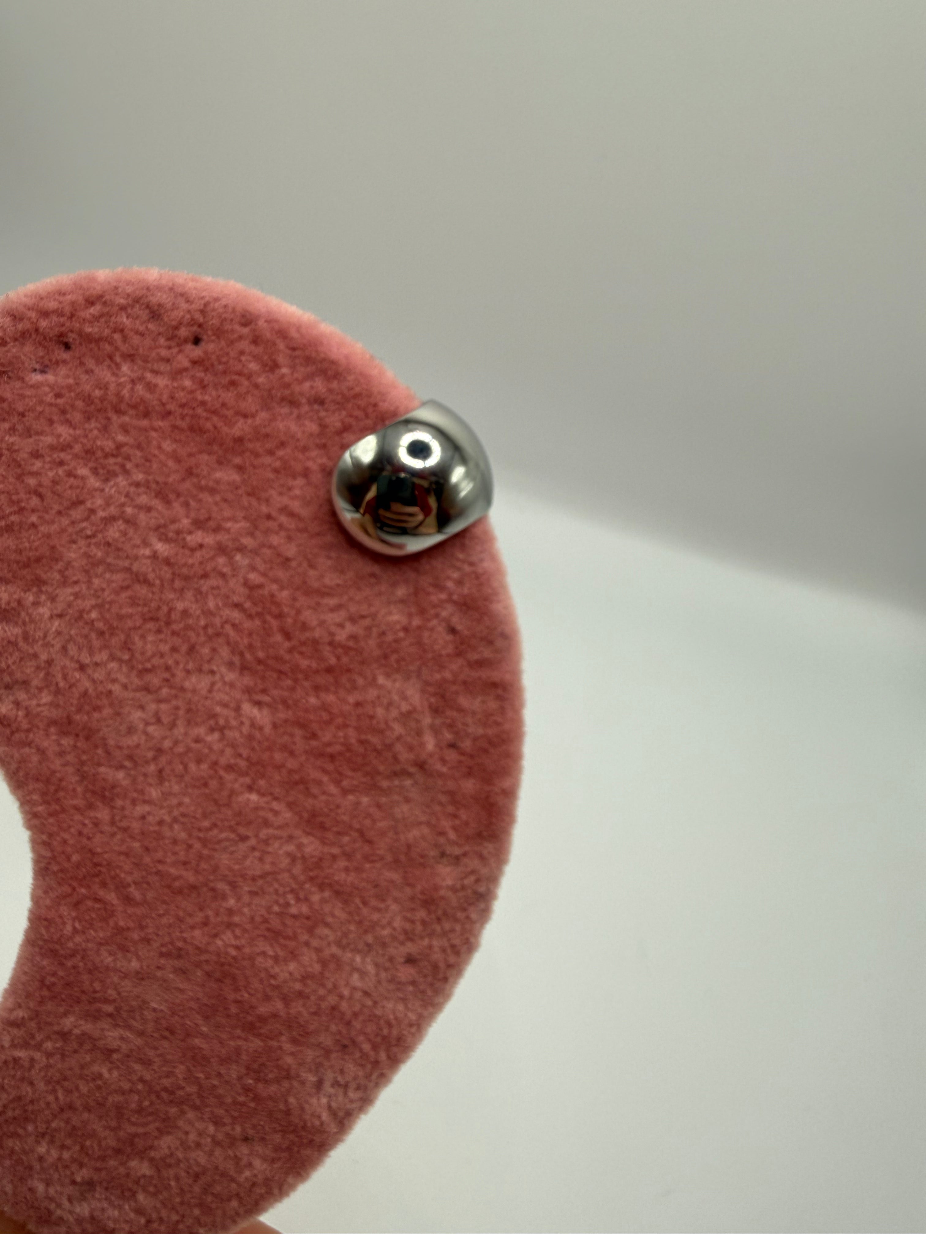 Orecchino DOCHAIS BASIC - ARGENTO