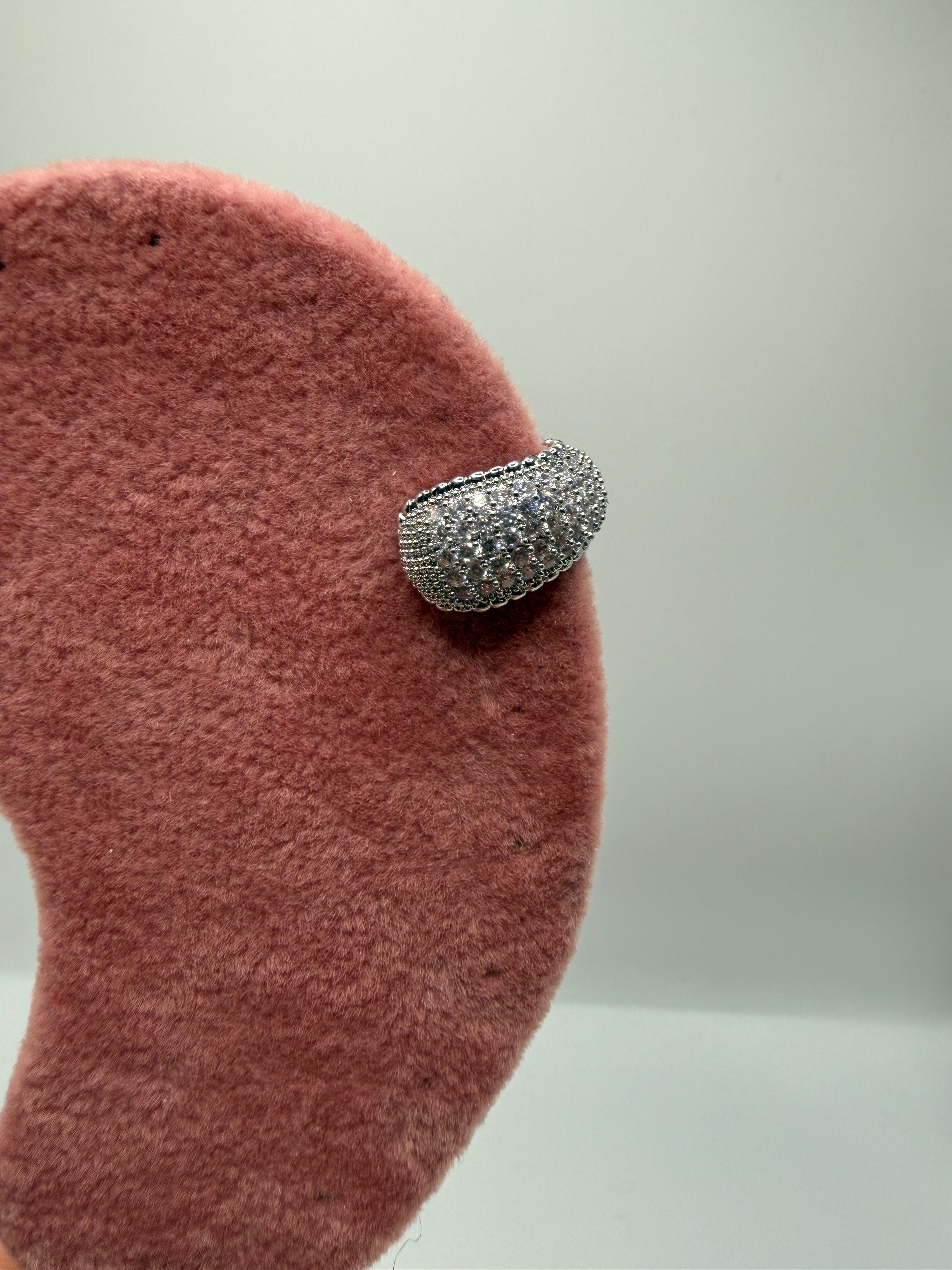 orecchino DOCHAIS FASCIA BRIL - ARGENTO