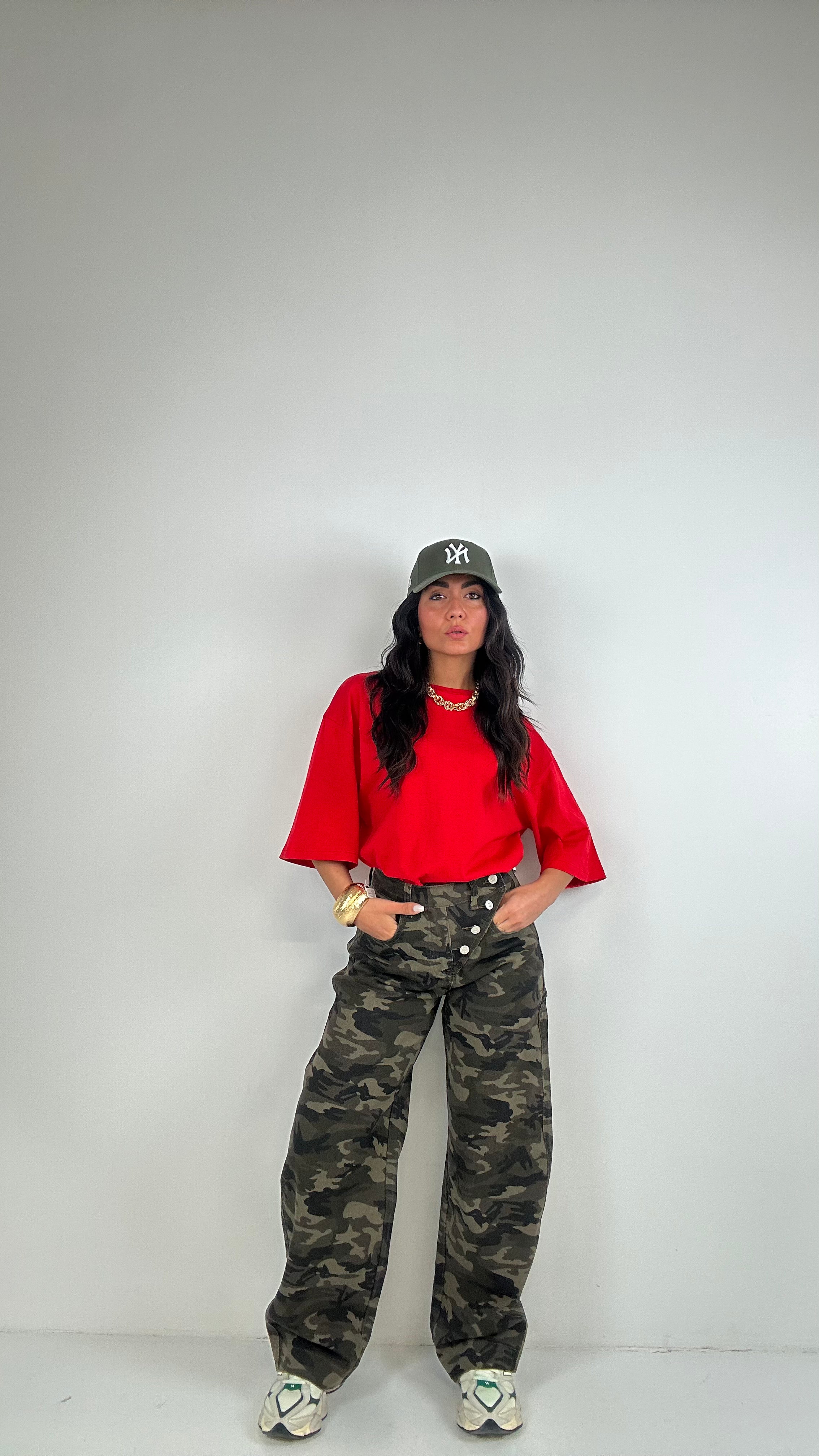 Jeans MILITARS - VERDE MILITARE