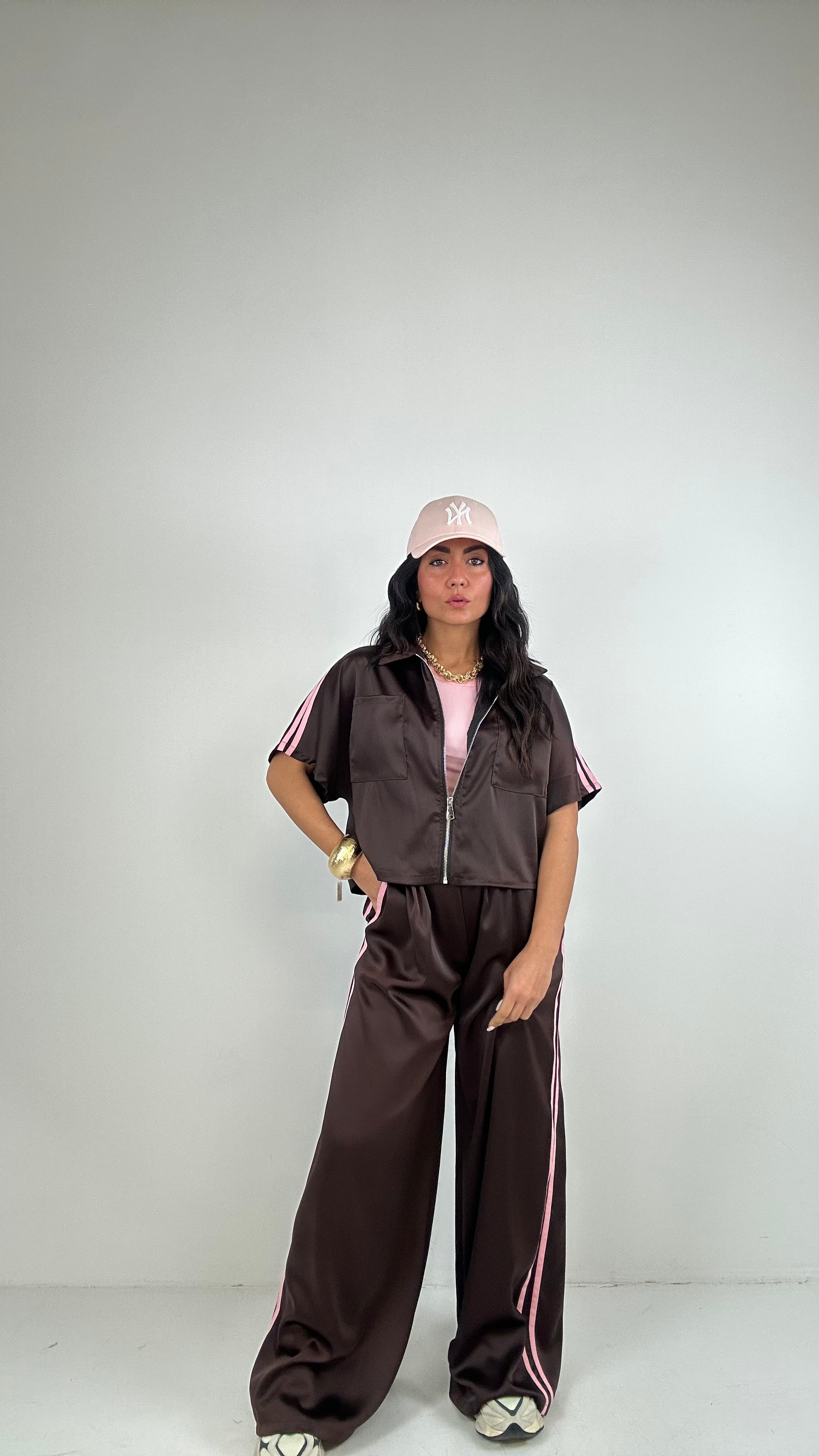 Completo ADI SATIN - MARRONE