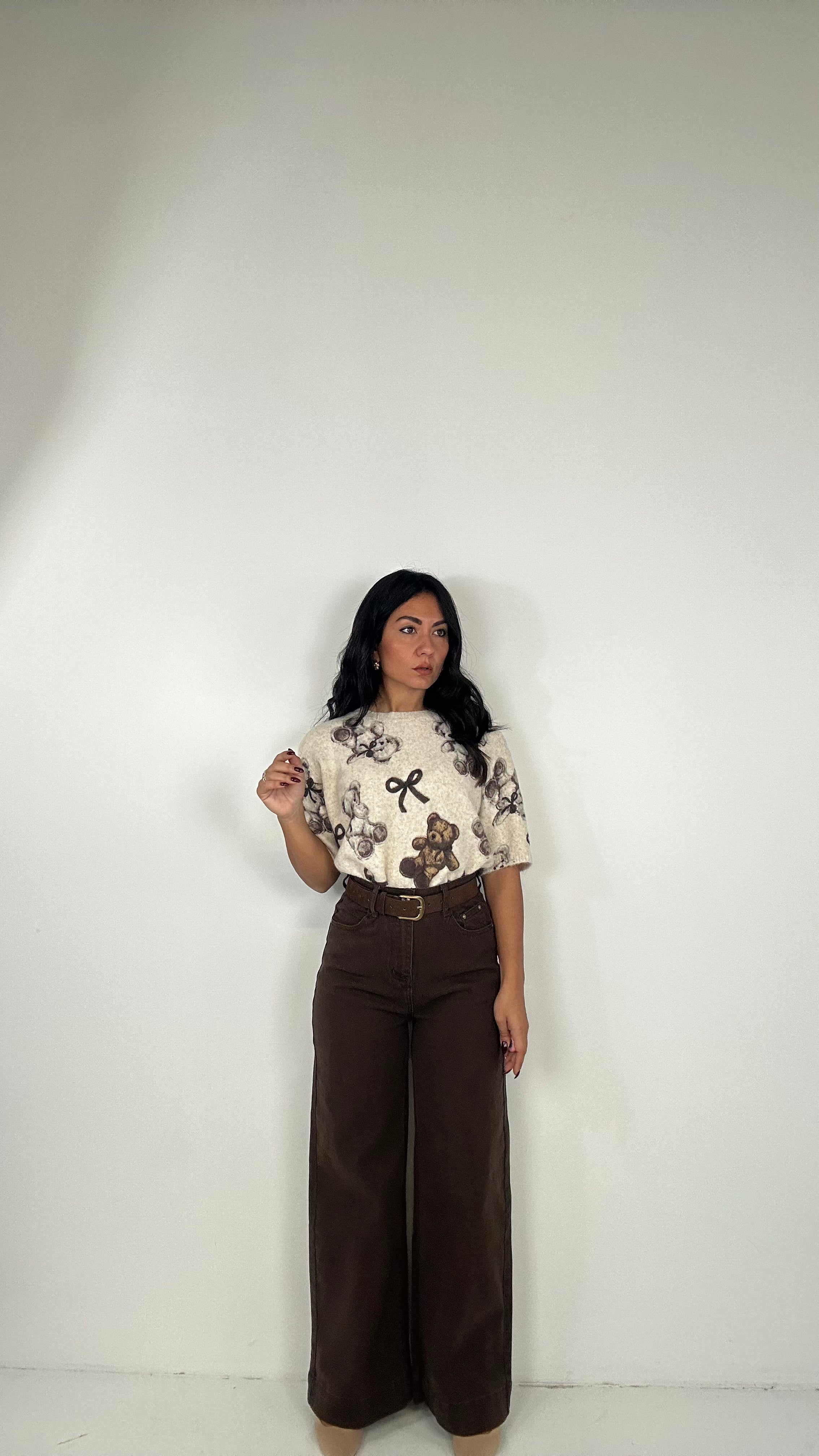 Jeans OFFICE - MARRONE