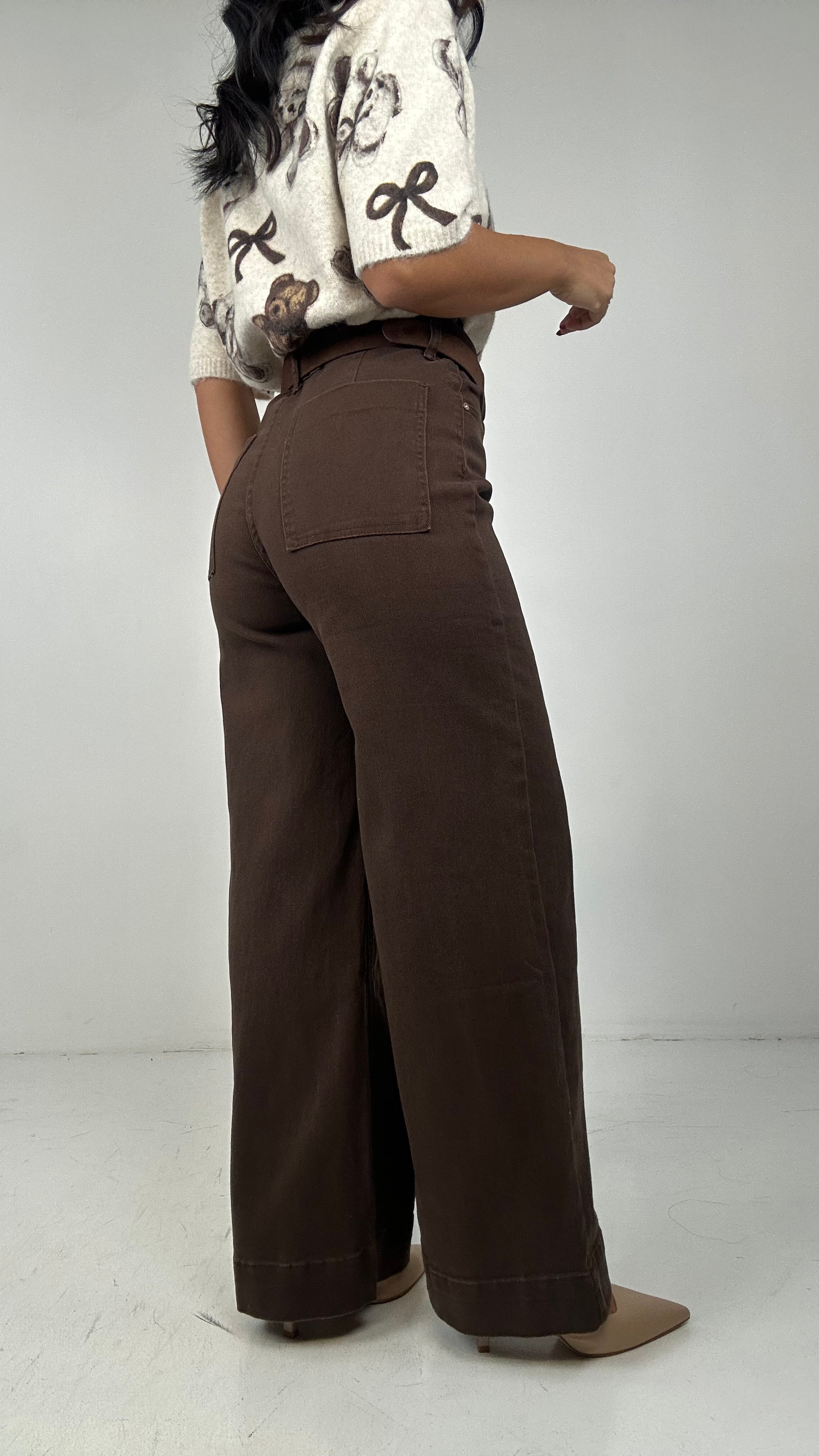 Jeans OFFICE - MARRONE