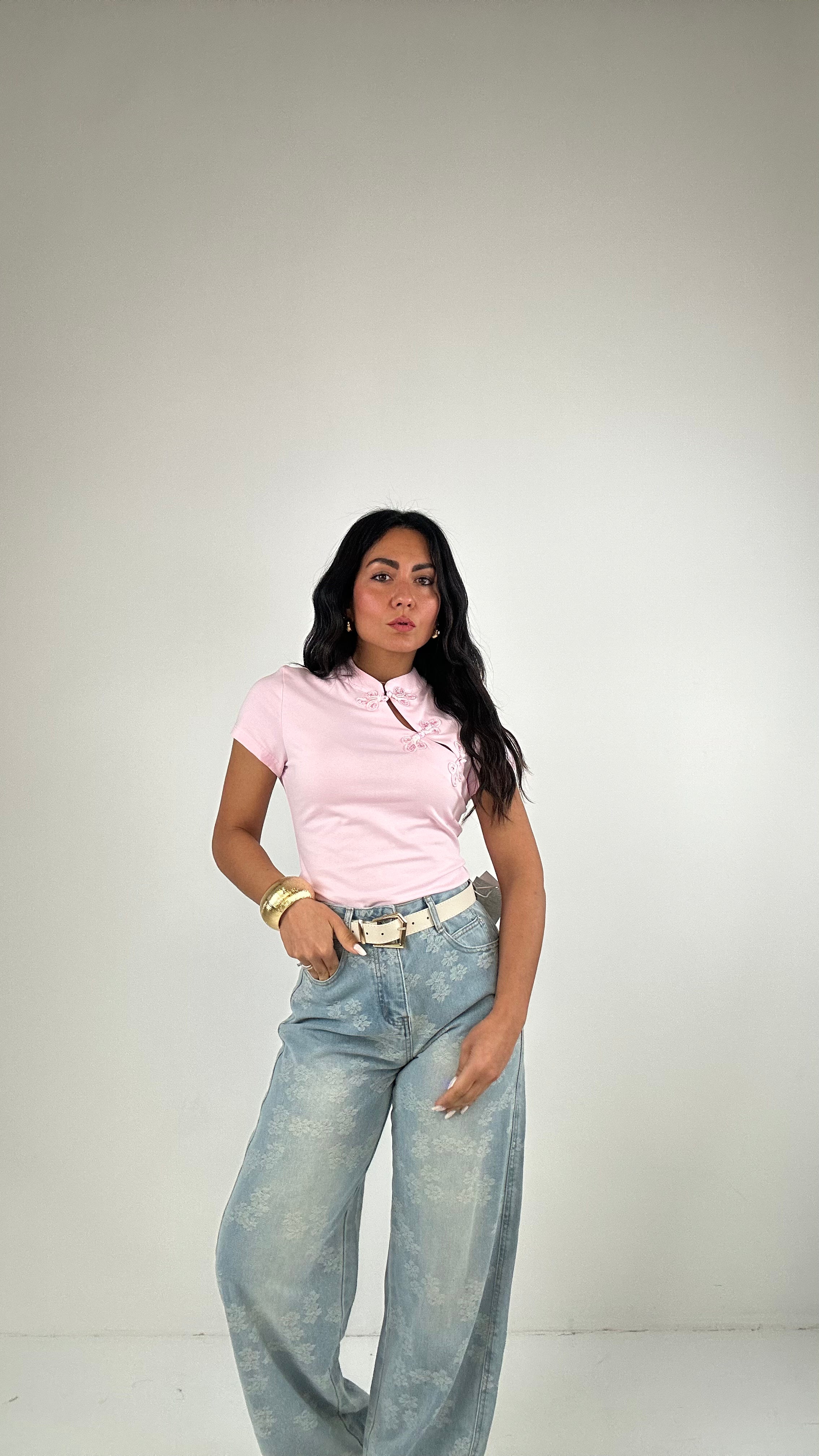 Jeans RICAMO FIORE - JEANS