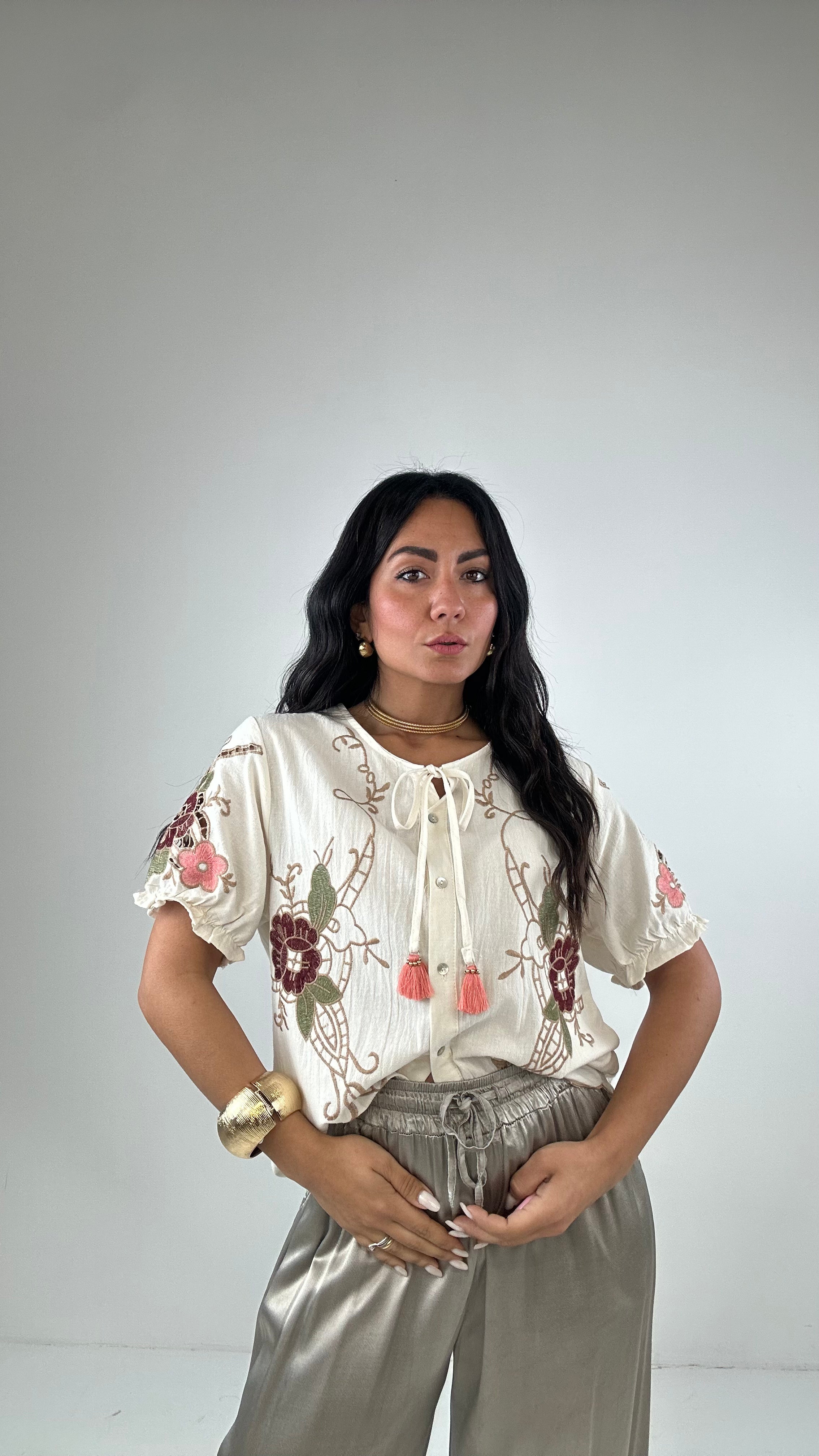 Blusa NAPPINA - PANNA