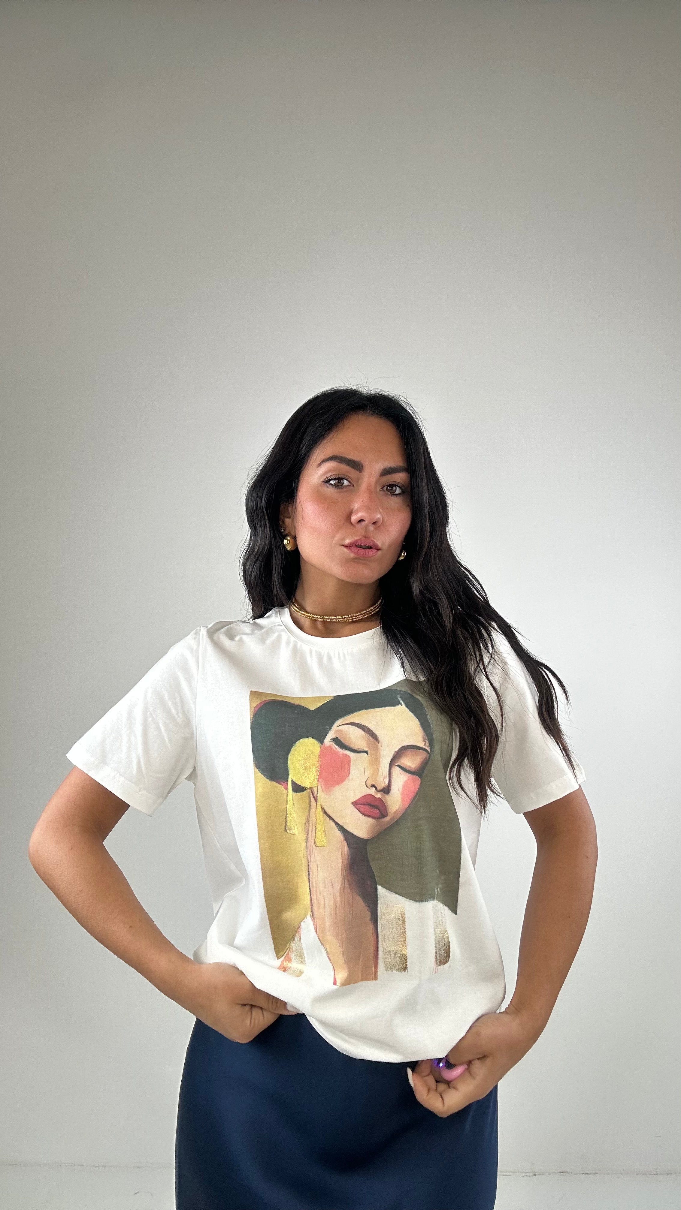T-shirt MADAME - BIANCO