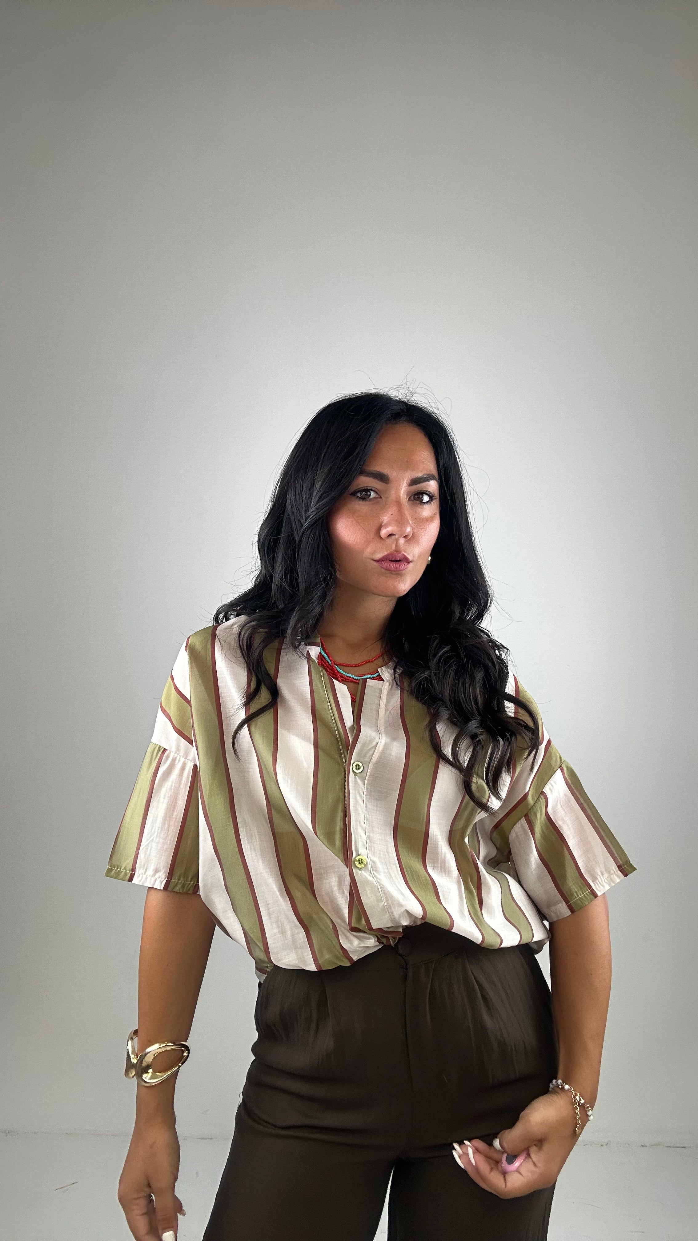 Camicia MEZZA MANICA - VERDE