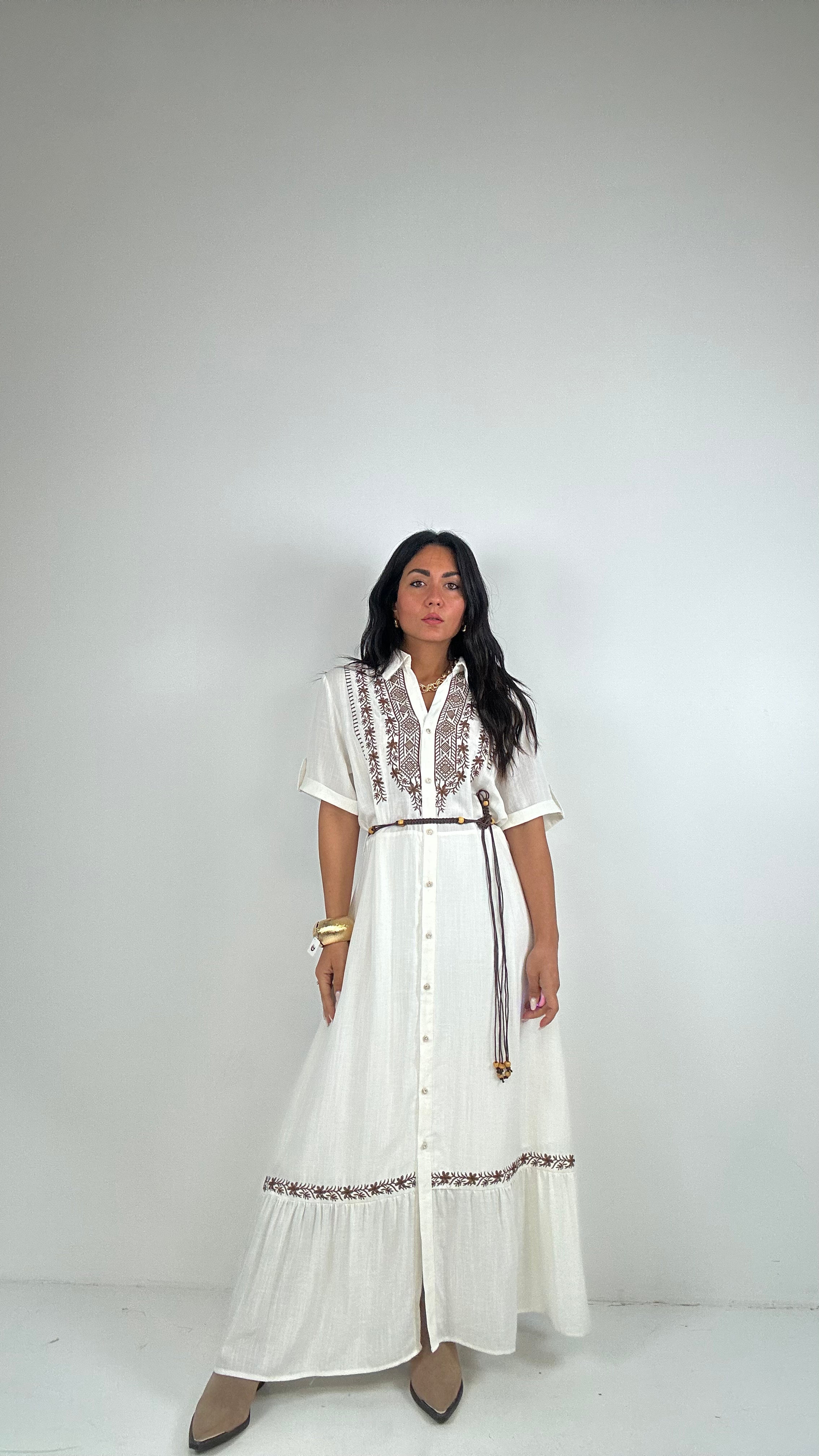 Vestito MARRAKECH - PANNA