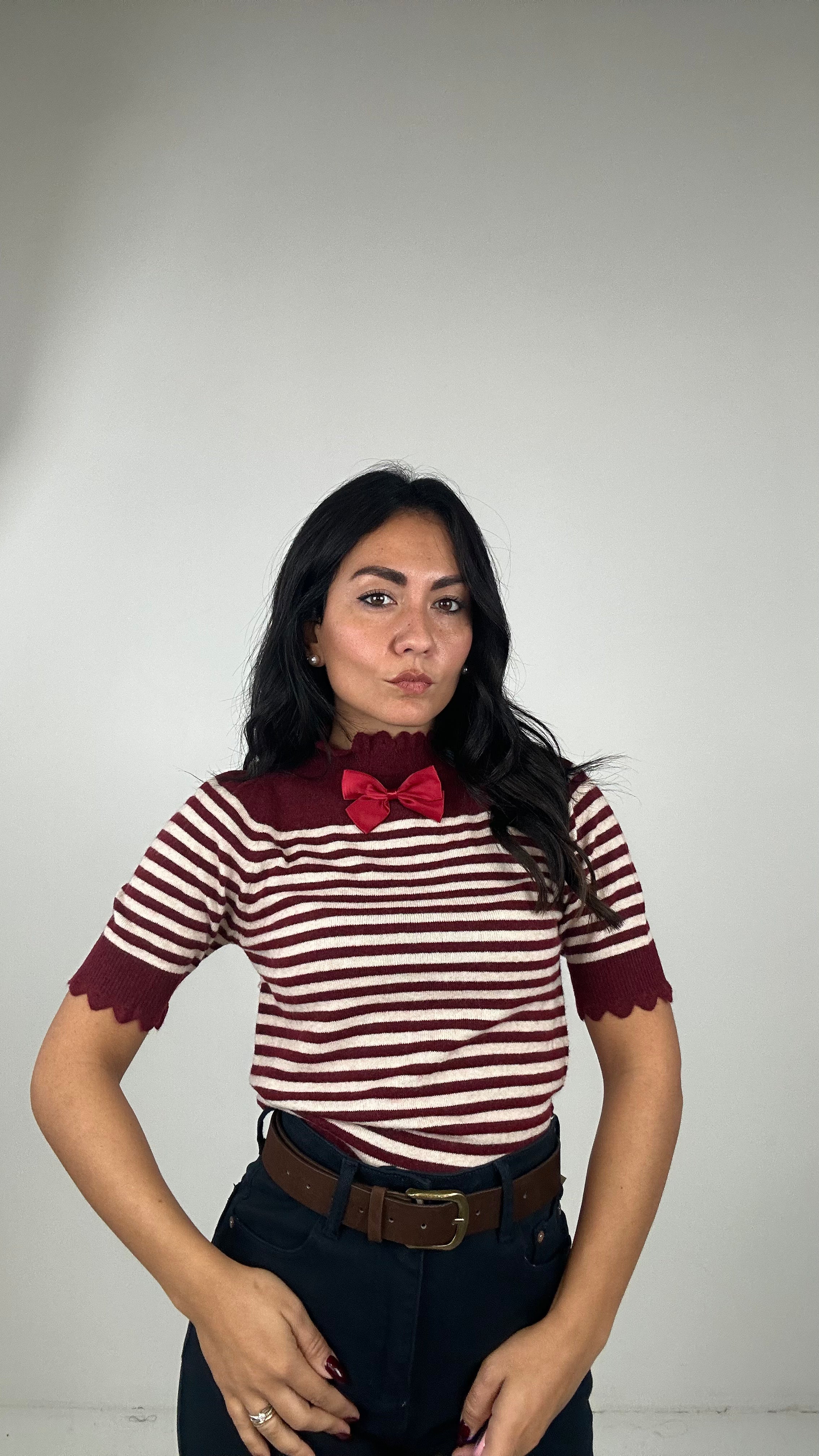 Pull SPILLA FIOCCO - BORDEAUX