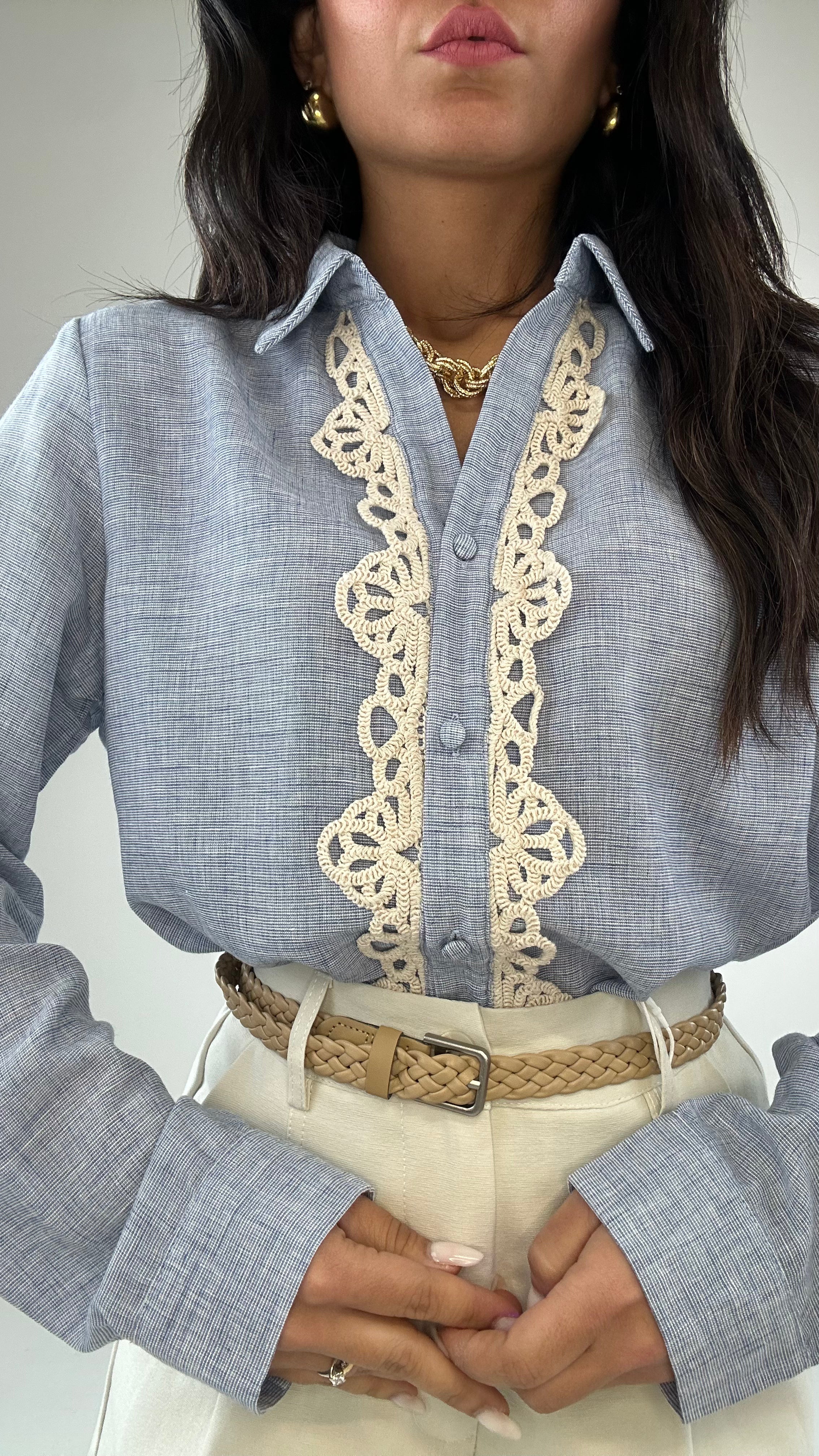 Camicia ZANTE - AZZURRO