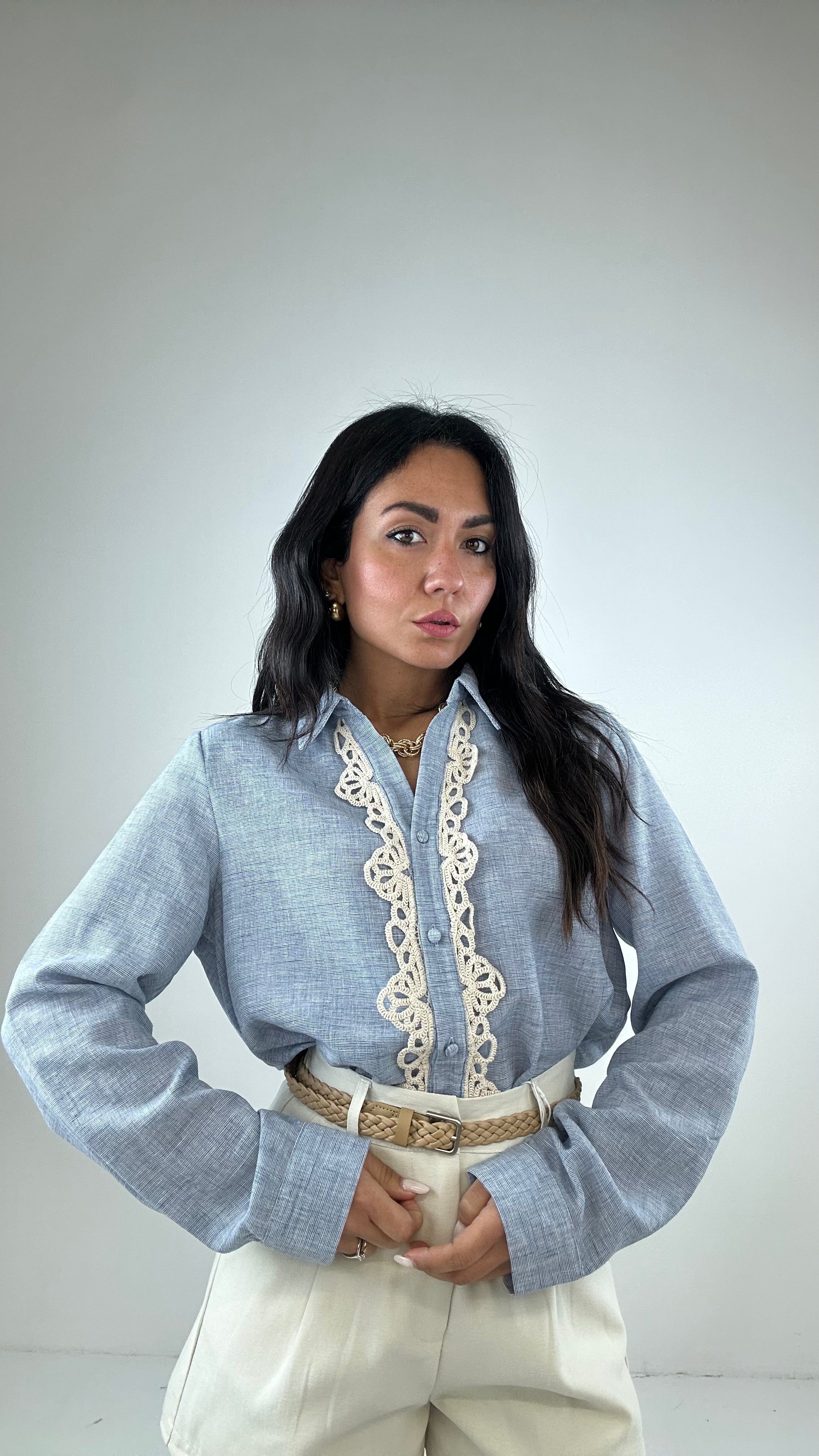 Camicia ZANTE - AZZURRO