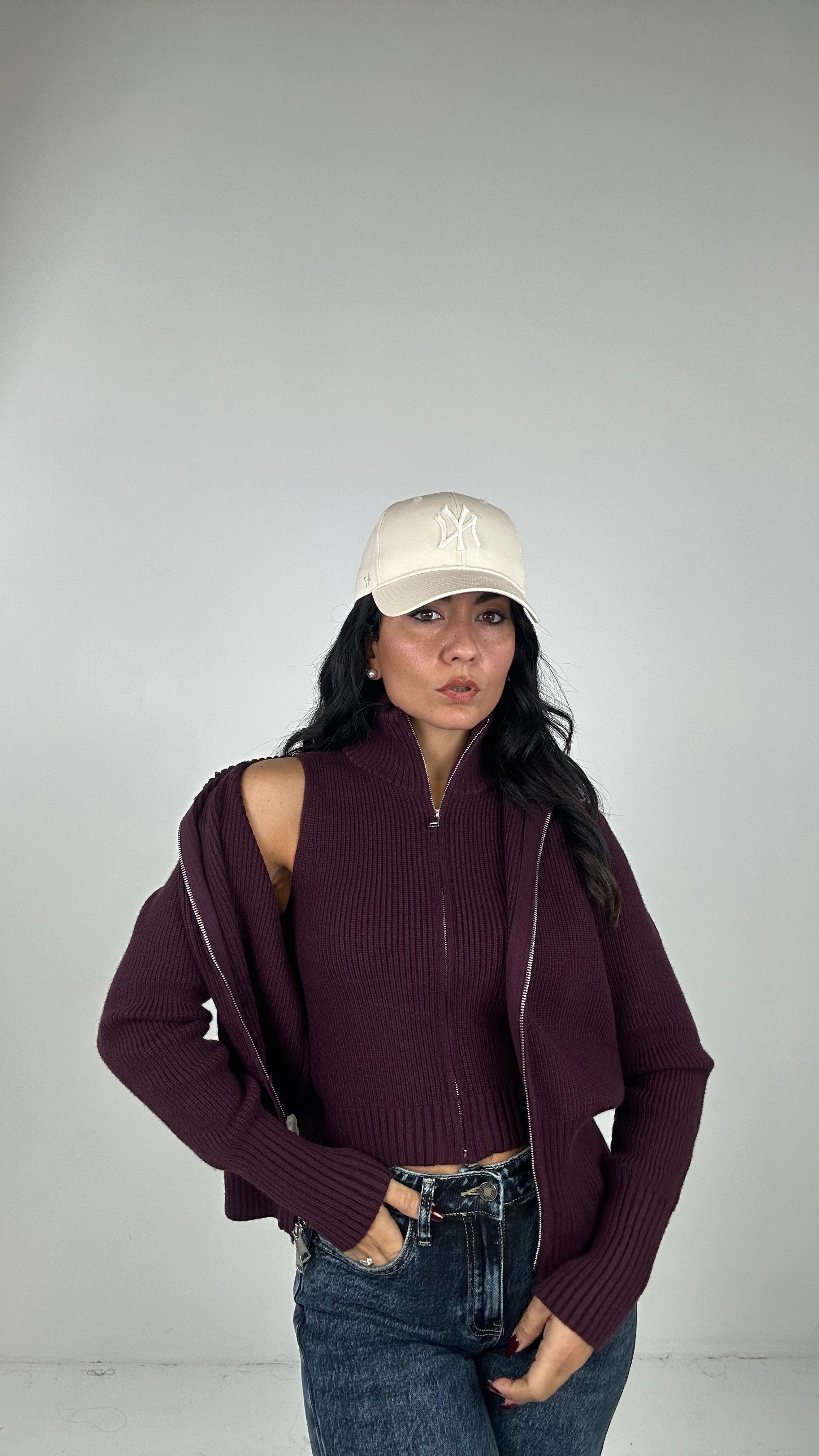 Pull 2 pezzi CON CERNIERA - VINACCIO