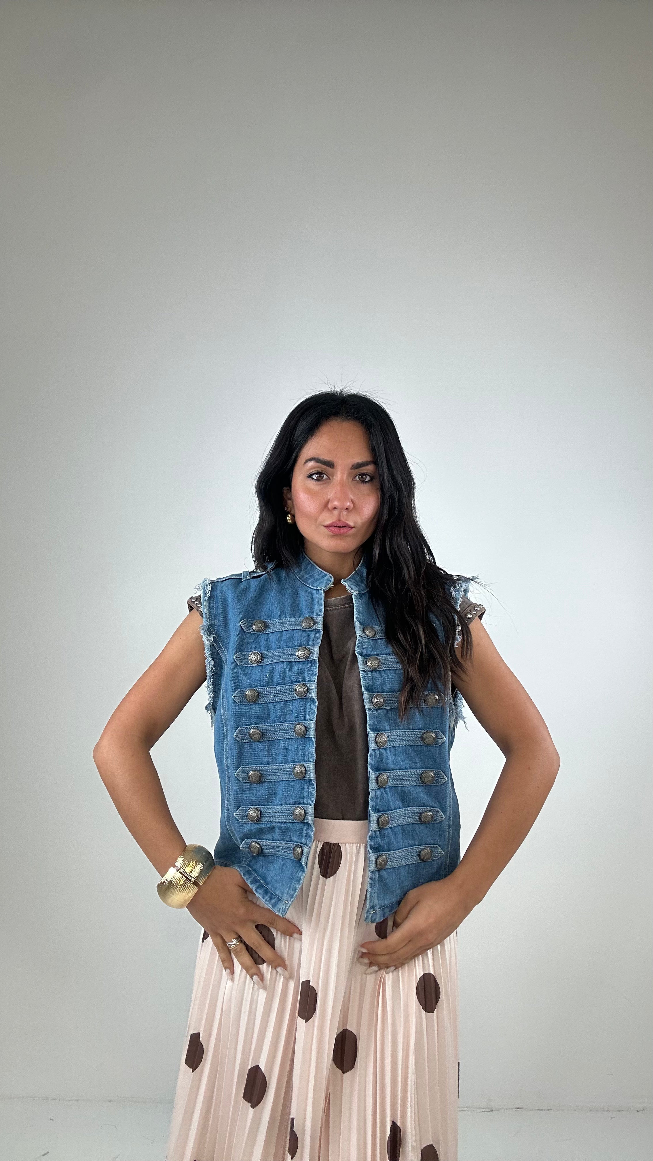 Gilet TOP GIAPPONE - JEANS