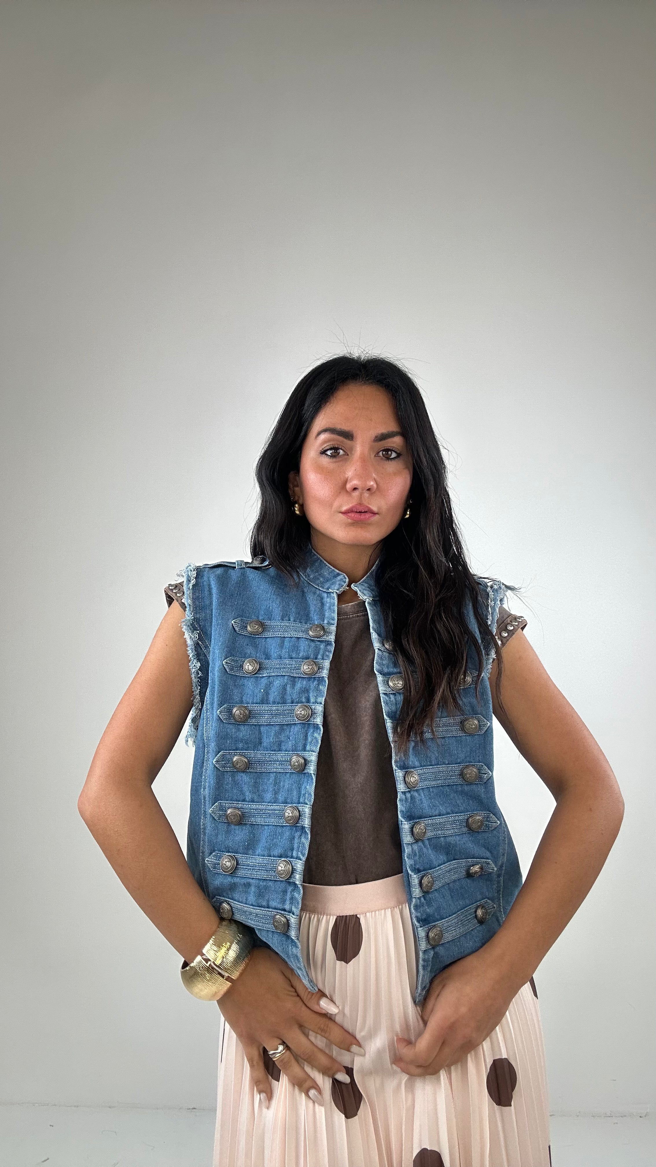 Gilet TOP GIAPPONE - JEANS