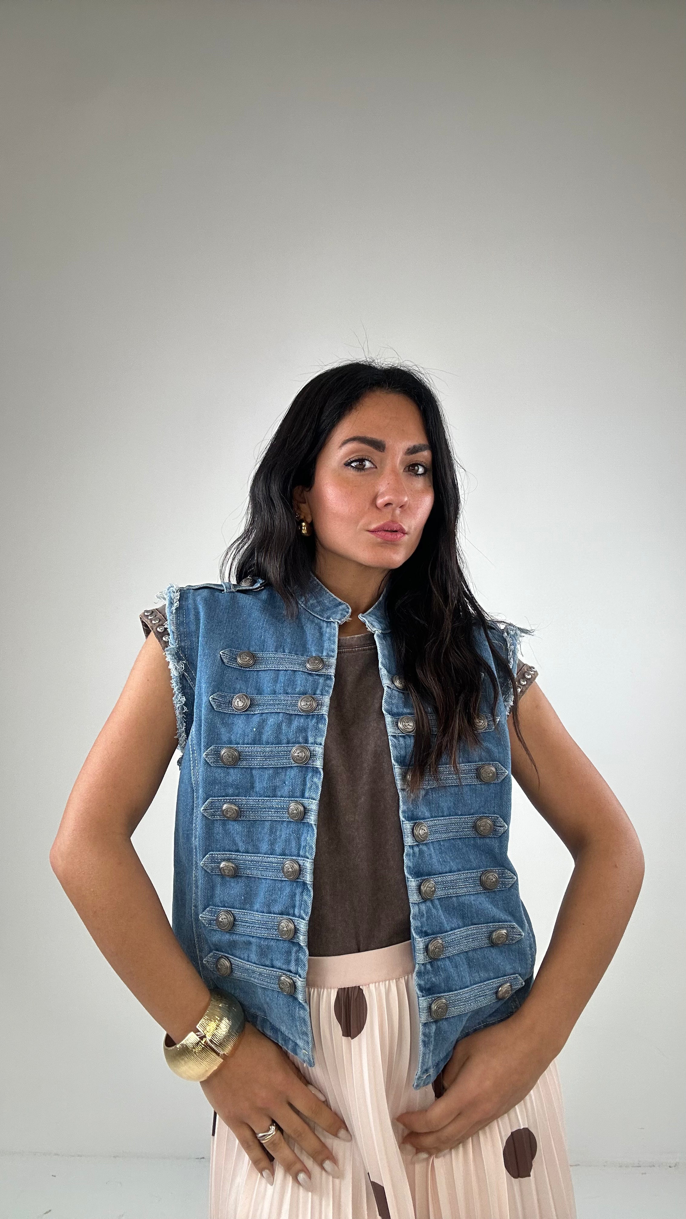 Gilet TOP GIAPPONE - JEANS