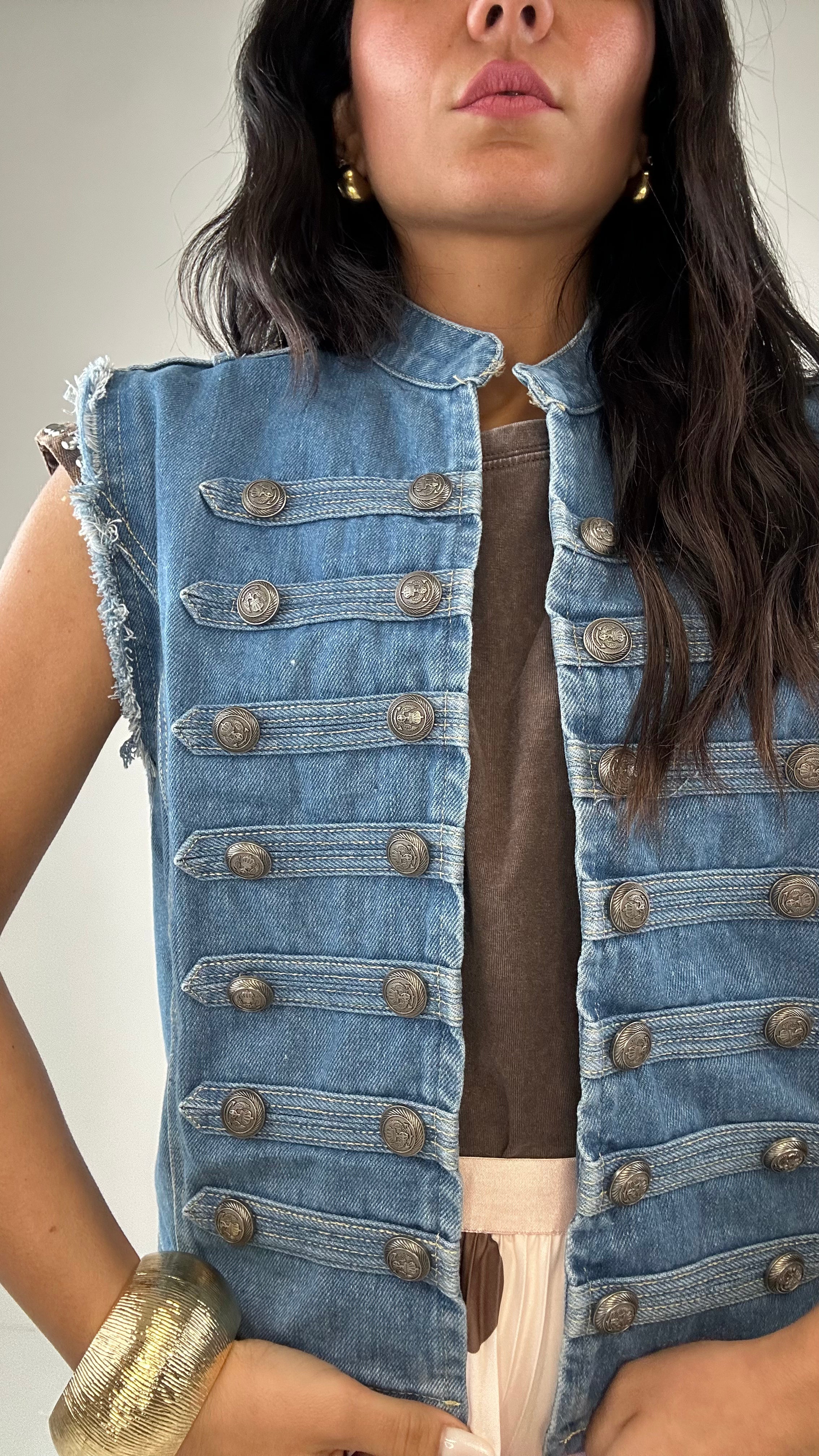 Gilet TOP GIAPPONE - JEANS