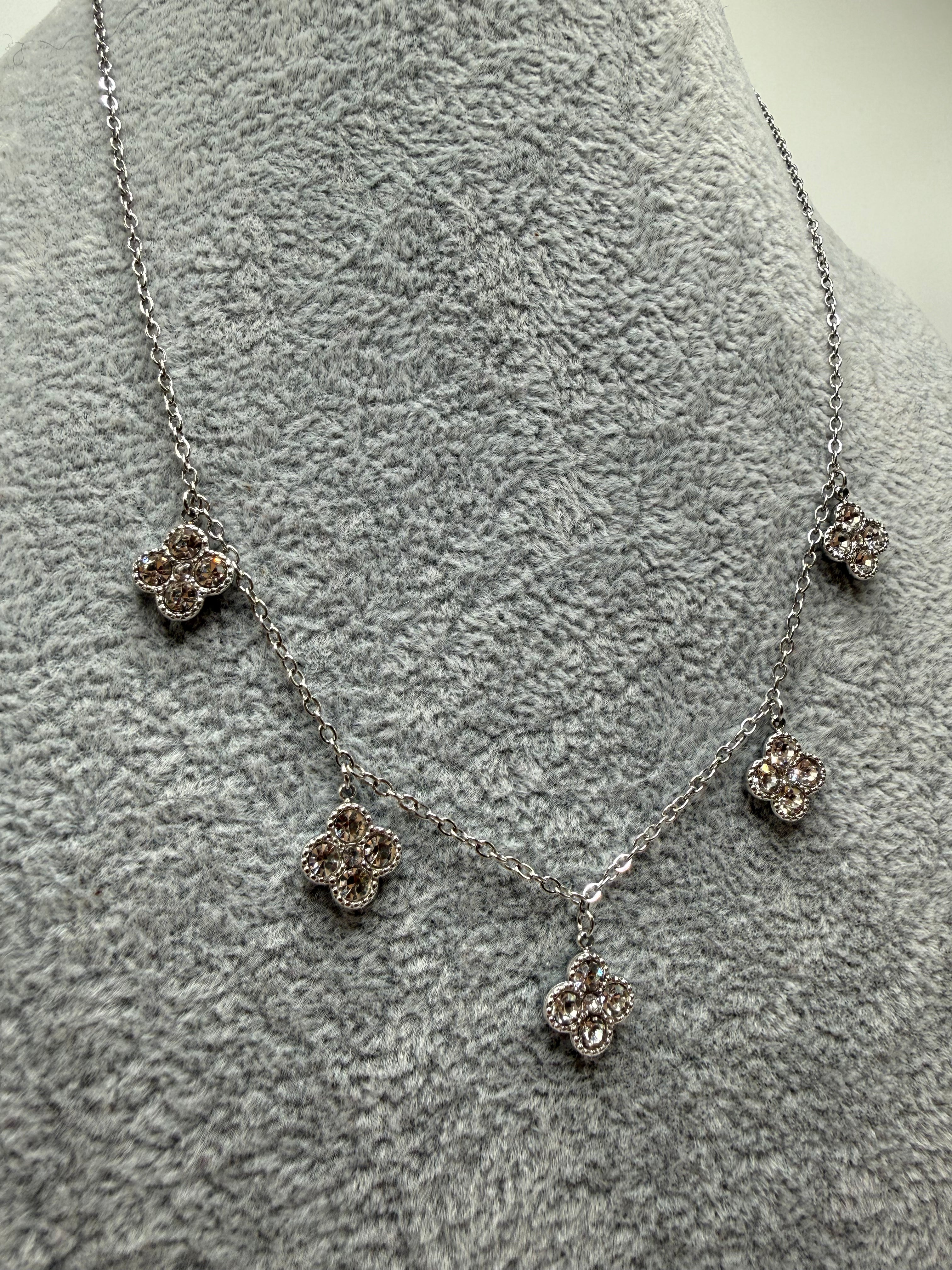 Collana QUADRI BRIL - ARGENTO