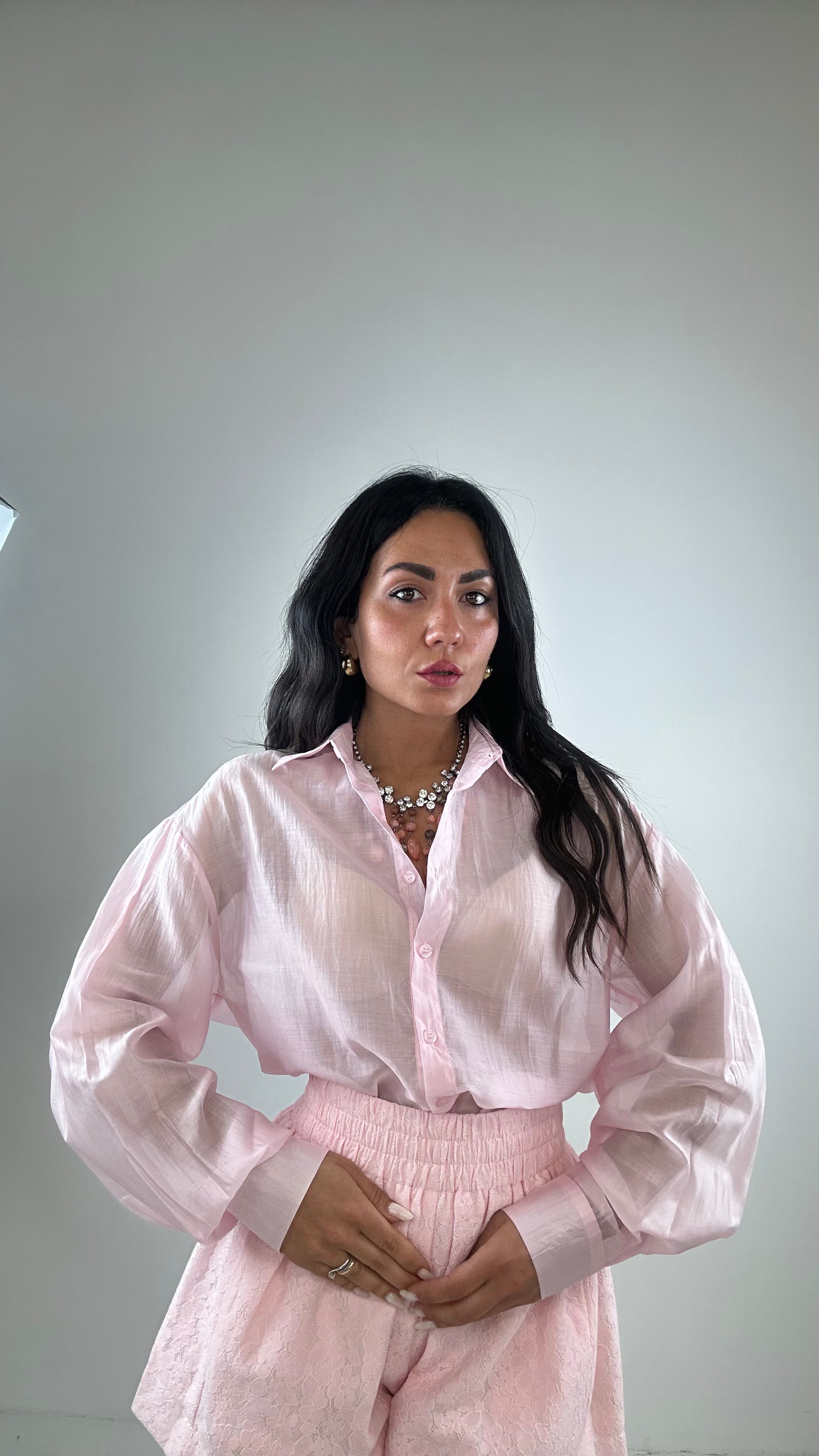 Camicia VELU - ROSA