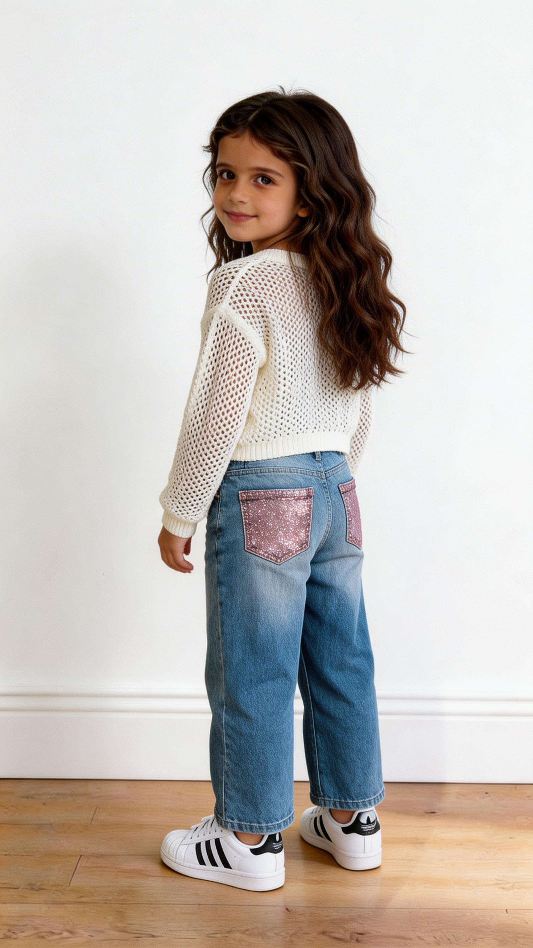 Jeans TASCA BRILLO ROSA 4-14A - JEANS