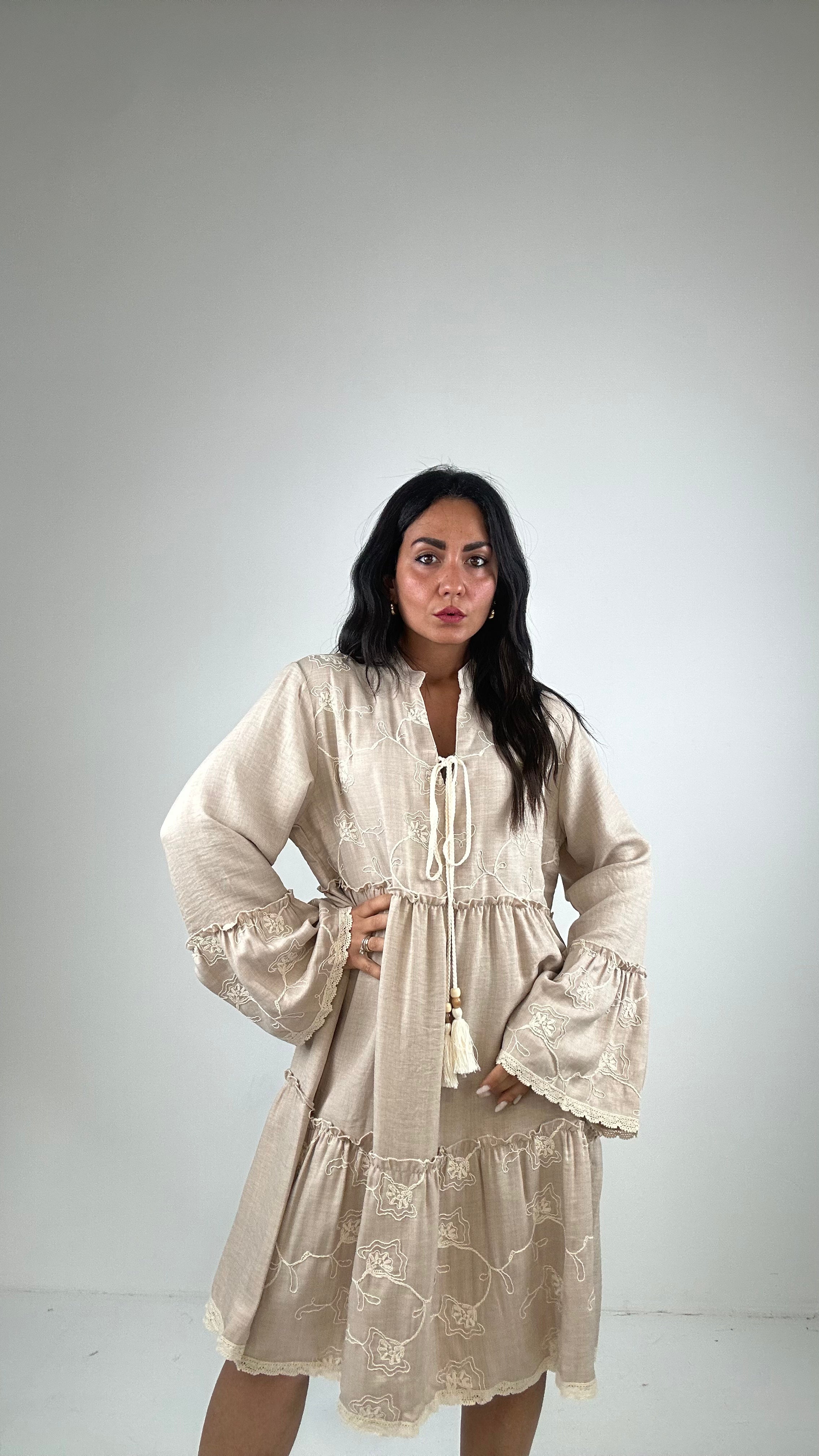 Vestitino ZAKINTOS - BEIGE