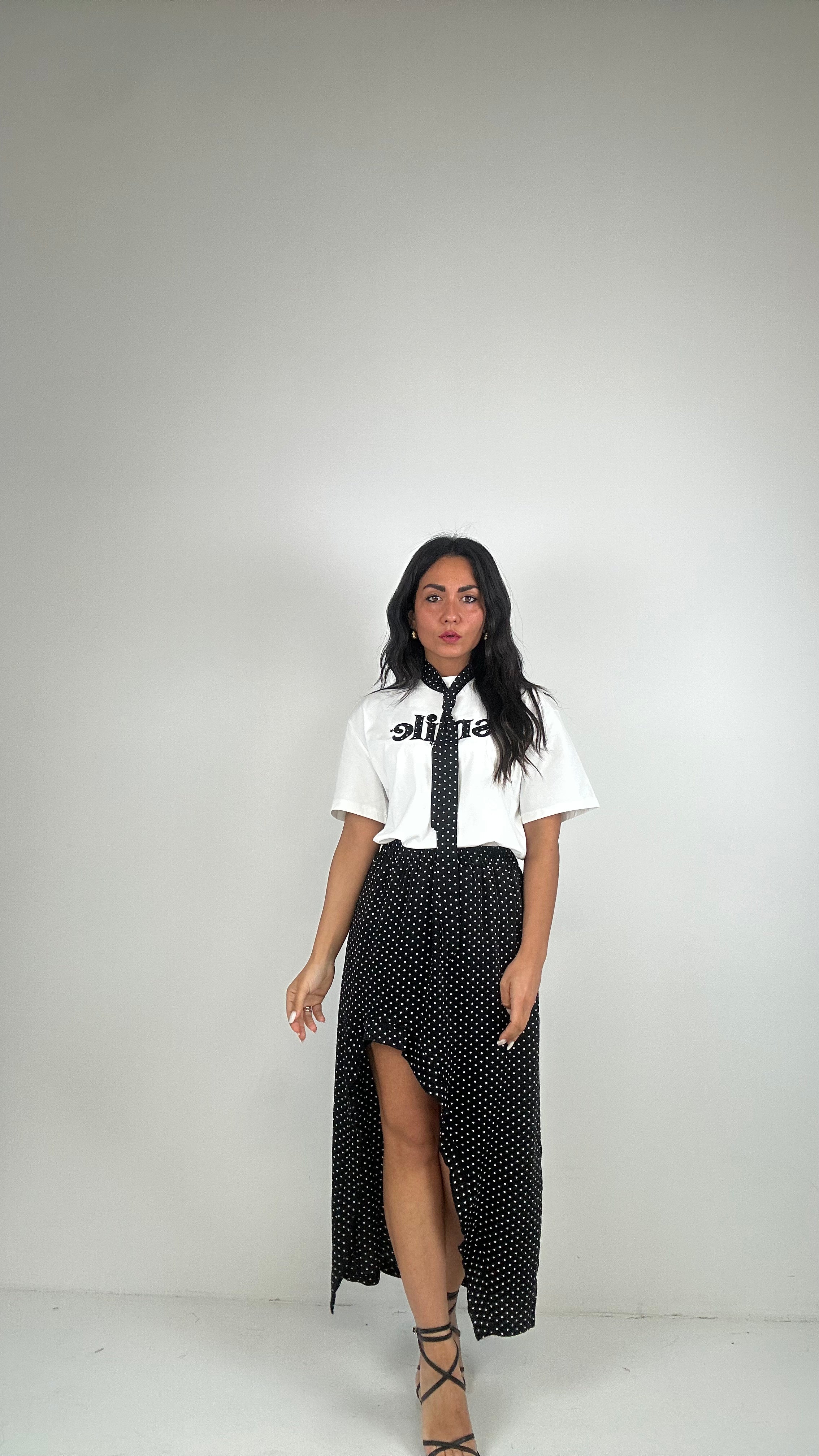 Completo SMILE POIS - NERO