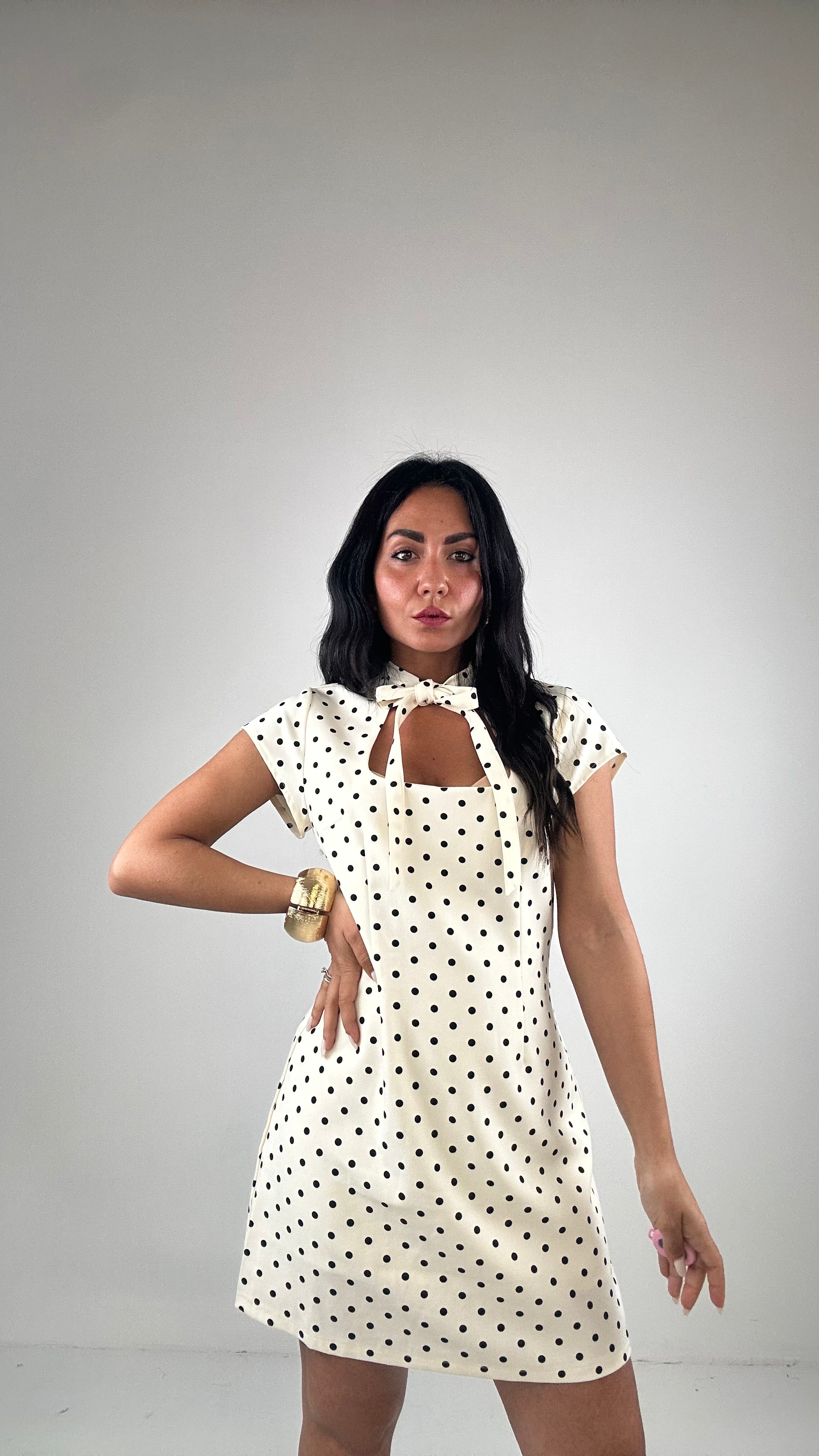 Vestito POIS GIAP - PANNA