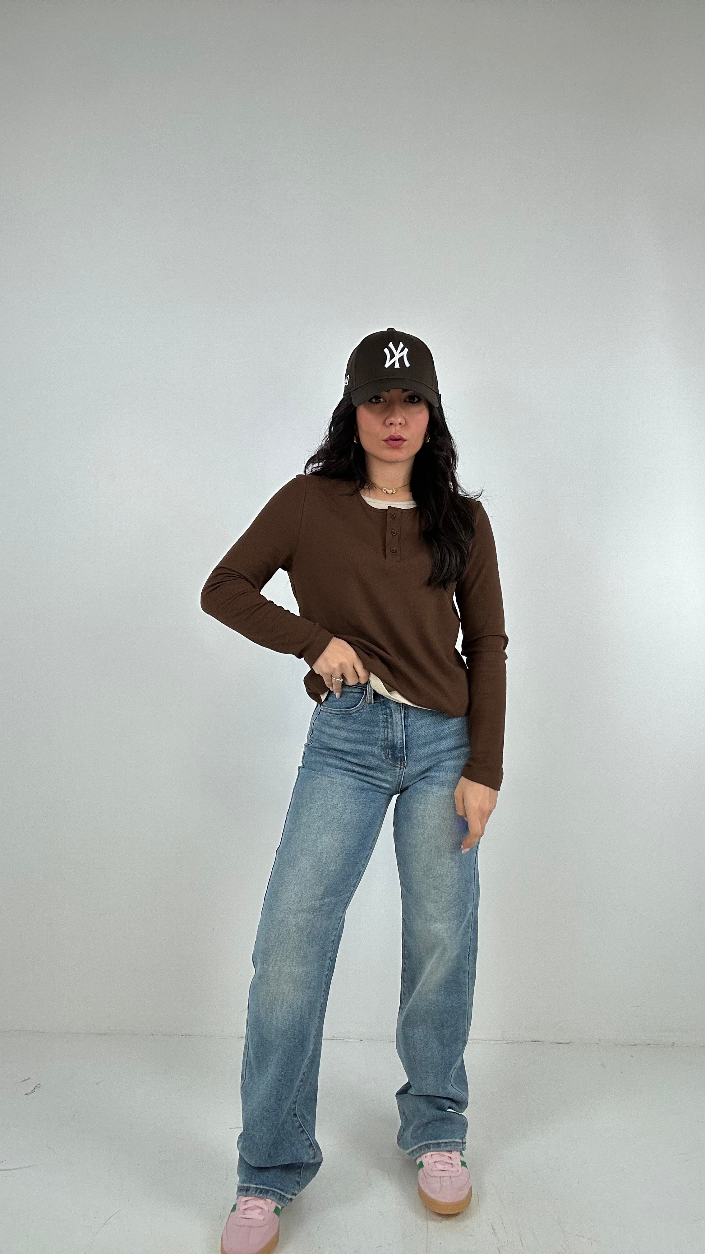 Jeans STRAIGHT WIDE STRAPPO - JEANS