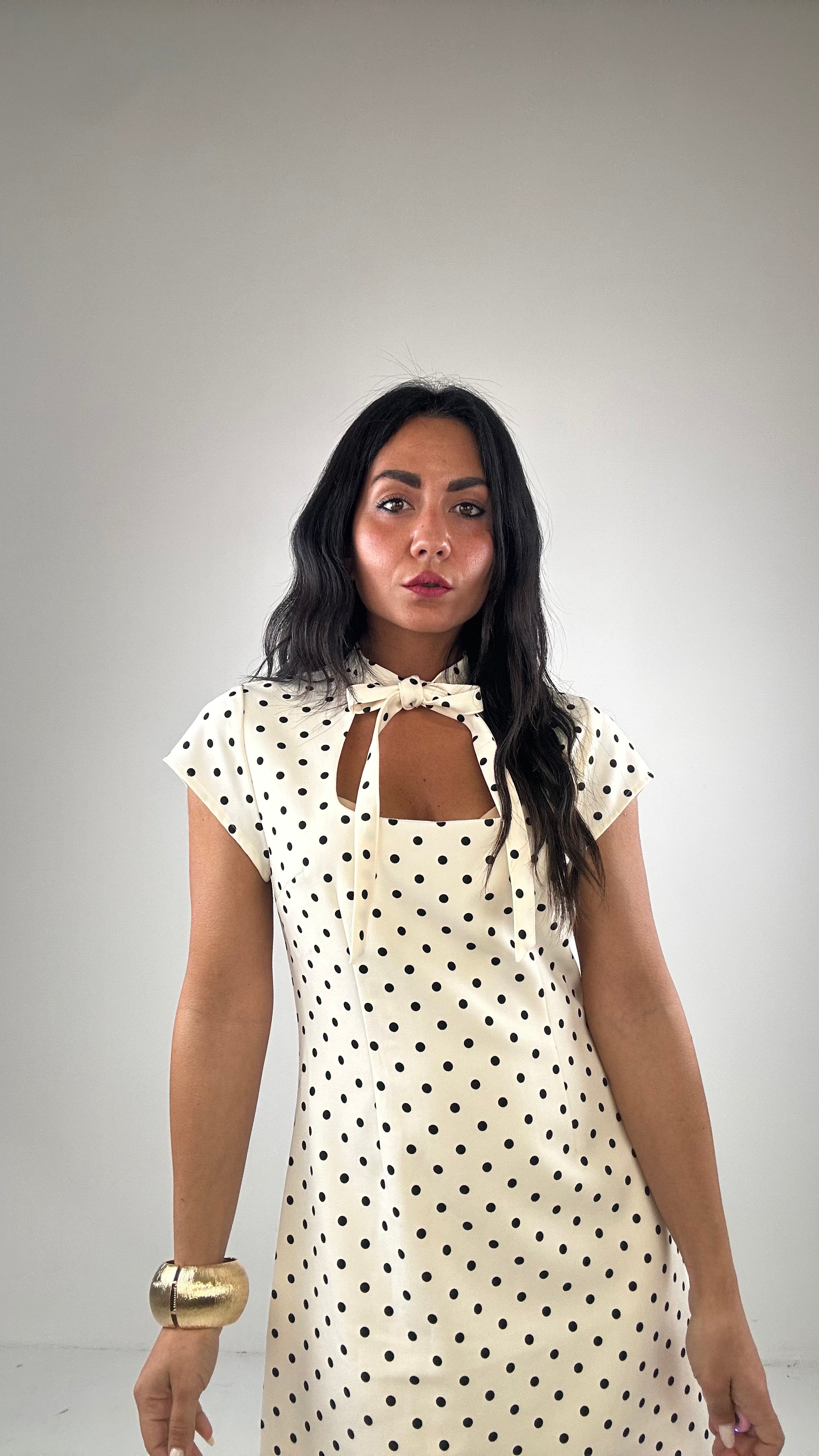 Vestito POIS GIAP - PANNA