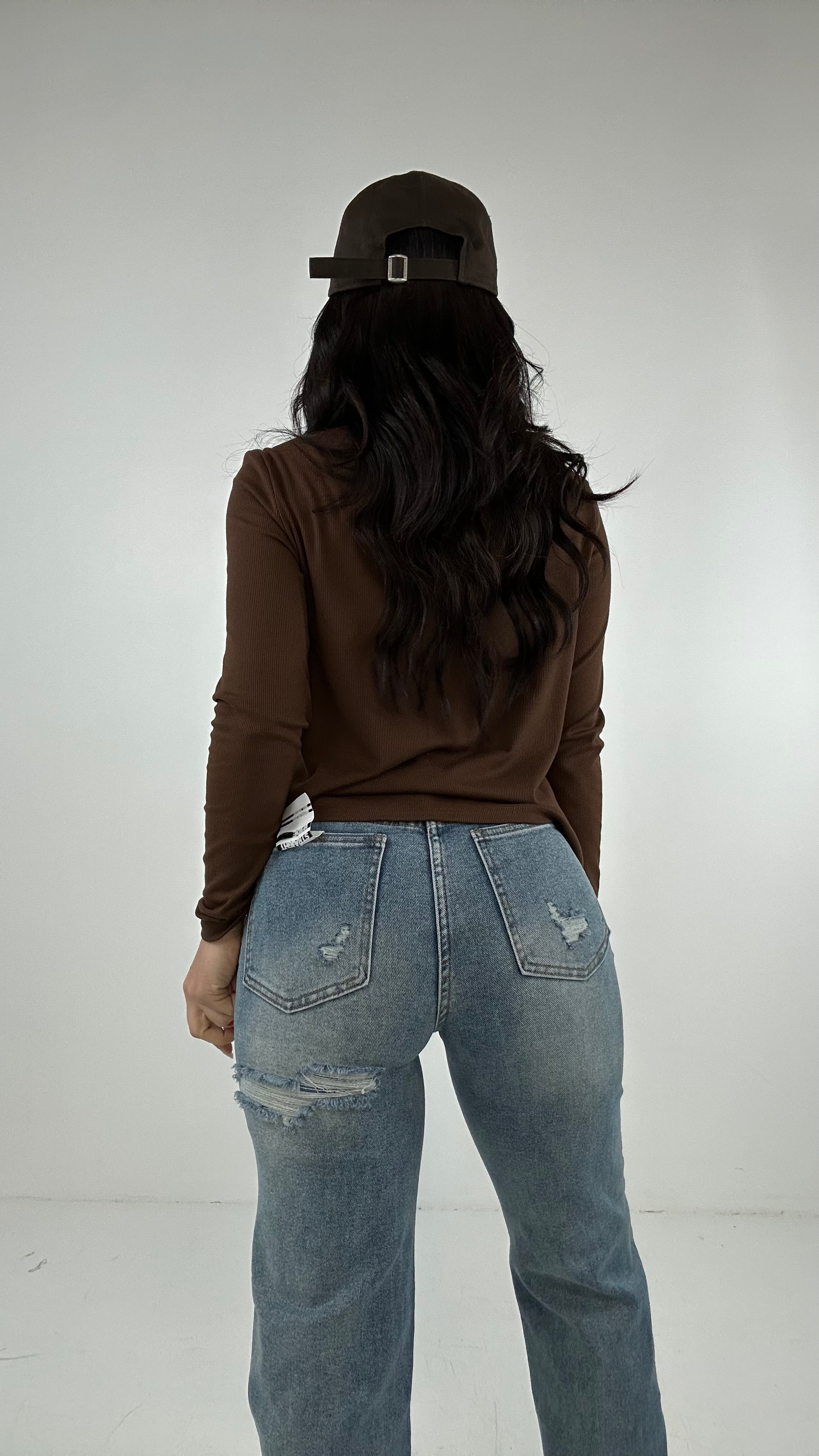 Jeans STRAIGHT WIDE STRAPPO - JEANS