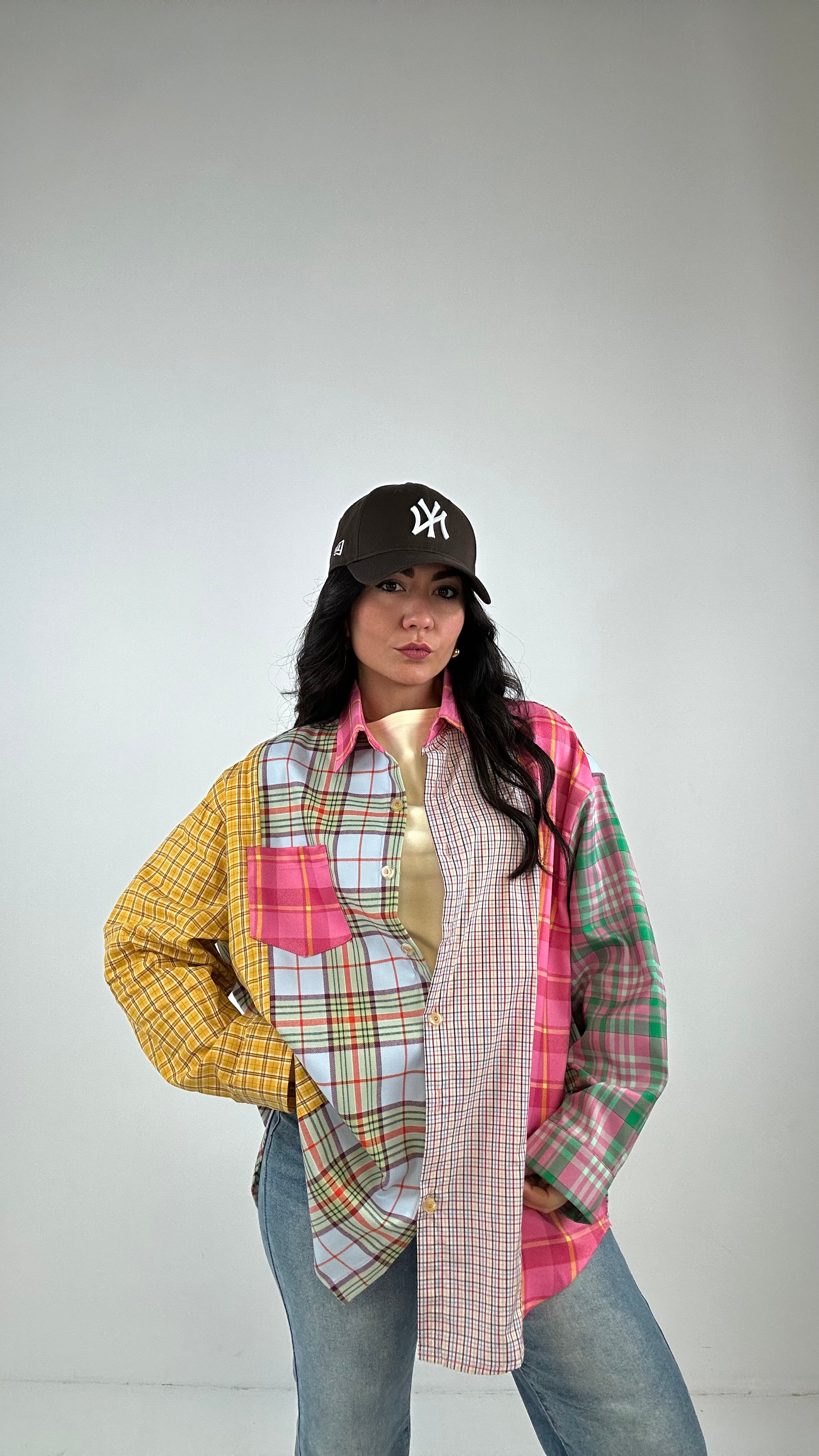 Camicia QUADRI SPRING - ROSA