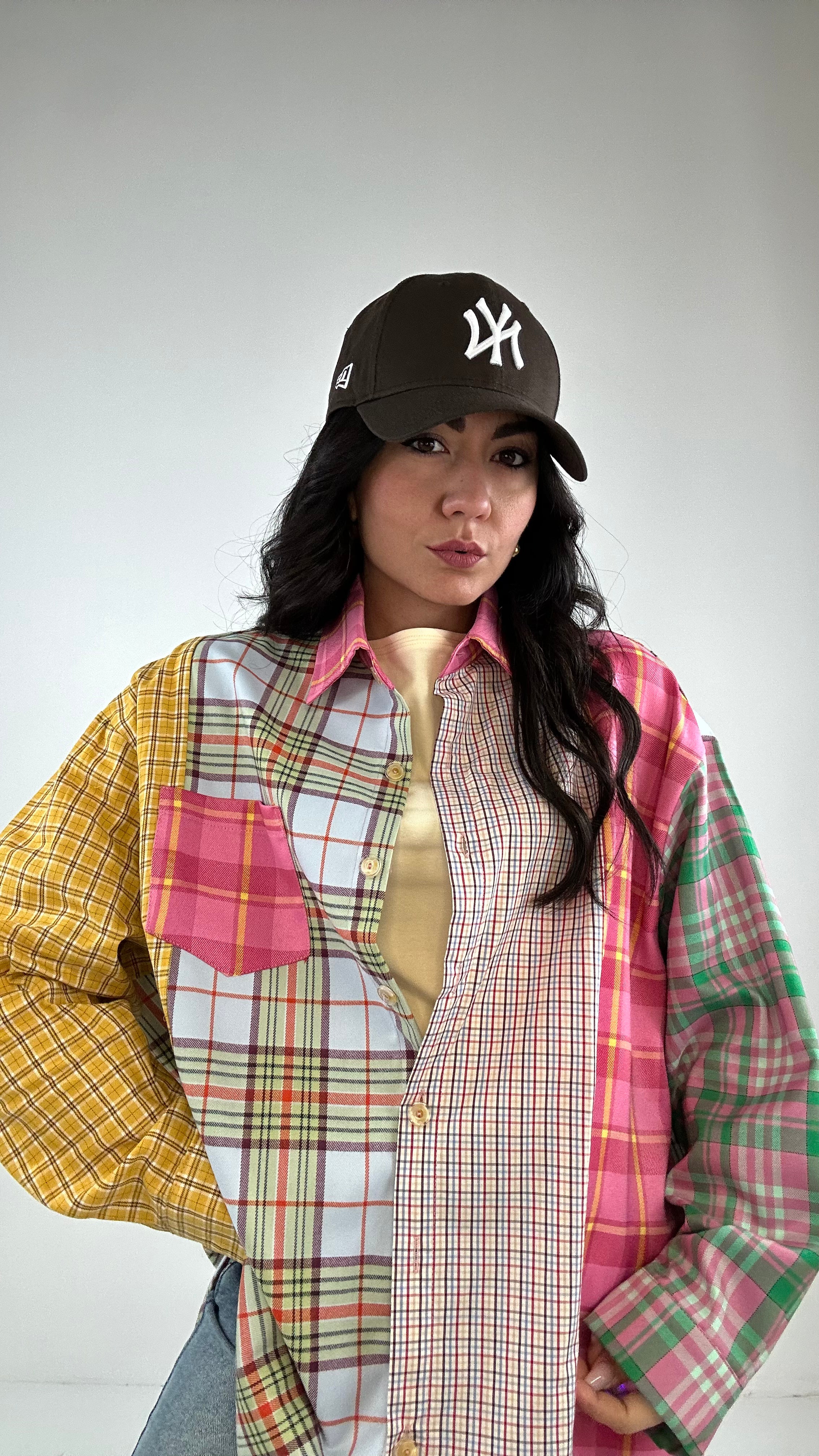 Camicia QUADRI SPRING - ROSA