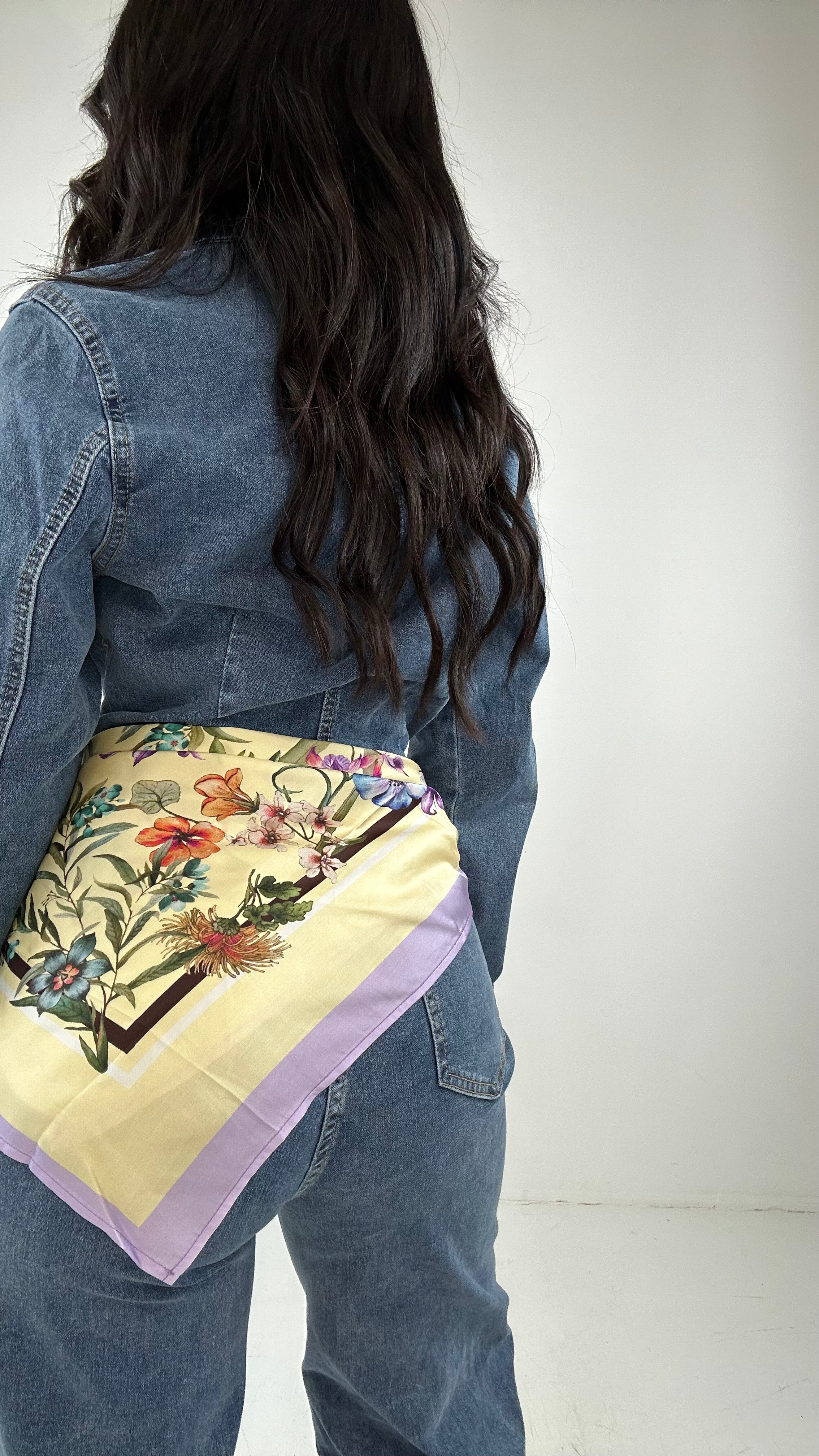 Foulard LUMINA PRIMAVERA - GIALLO