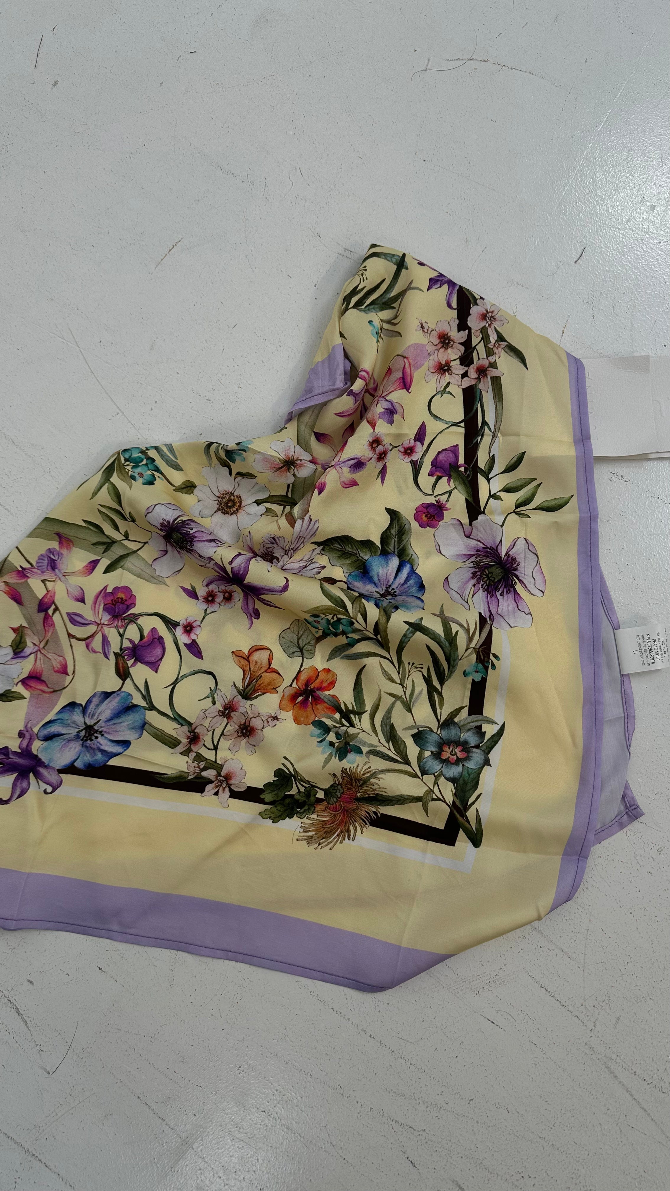 Foulard LUMINA PRIMAVERA - GIALLO