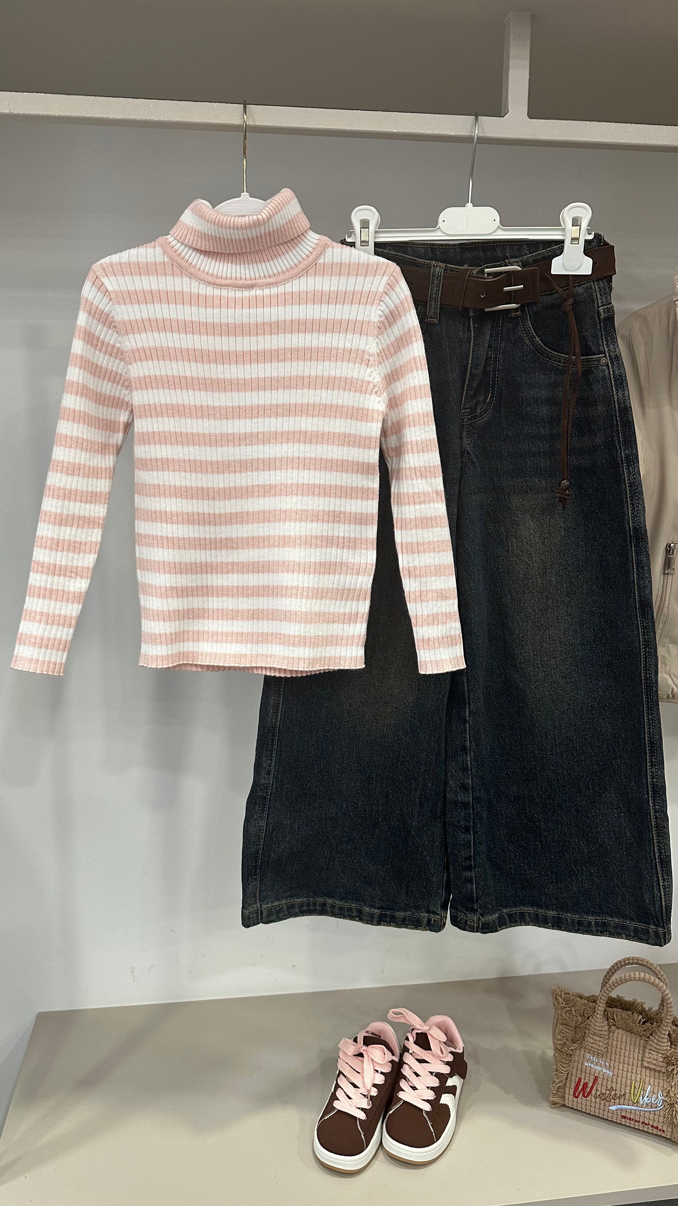 Jeans WIDE SABBIATO 5-14A - JEANS