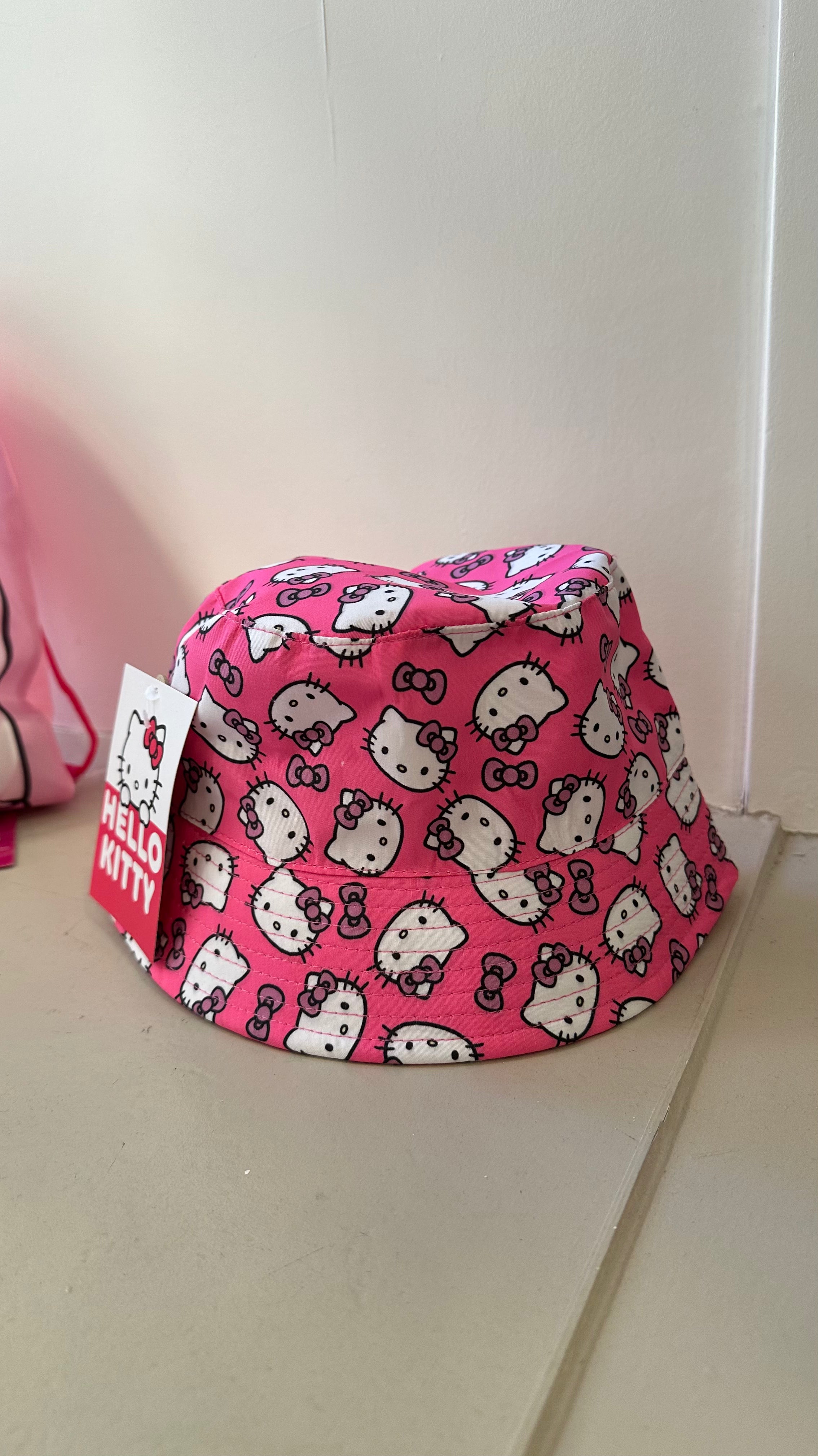 Cappello PESCATORE HELLO KITTY - FUCSIA