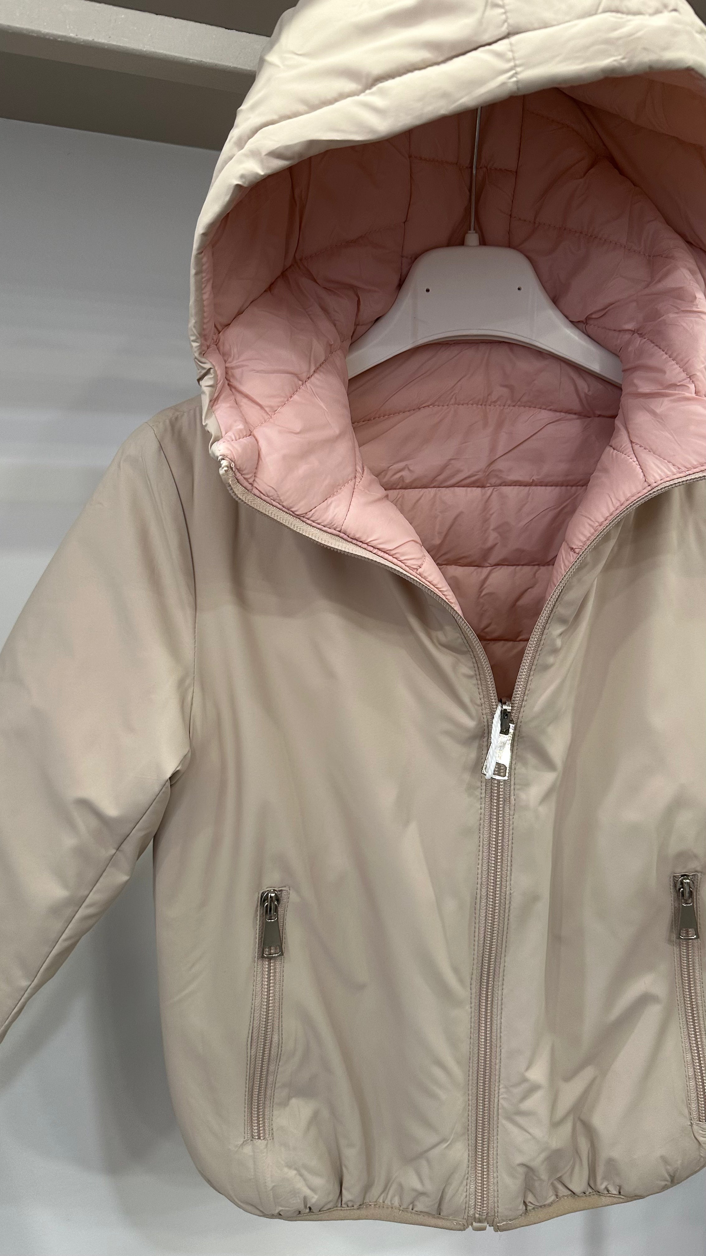 Giubbino REVERS 4-14A - BEIGE