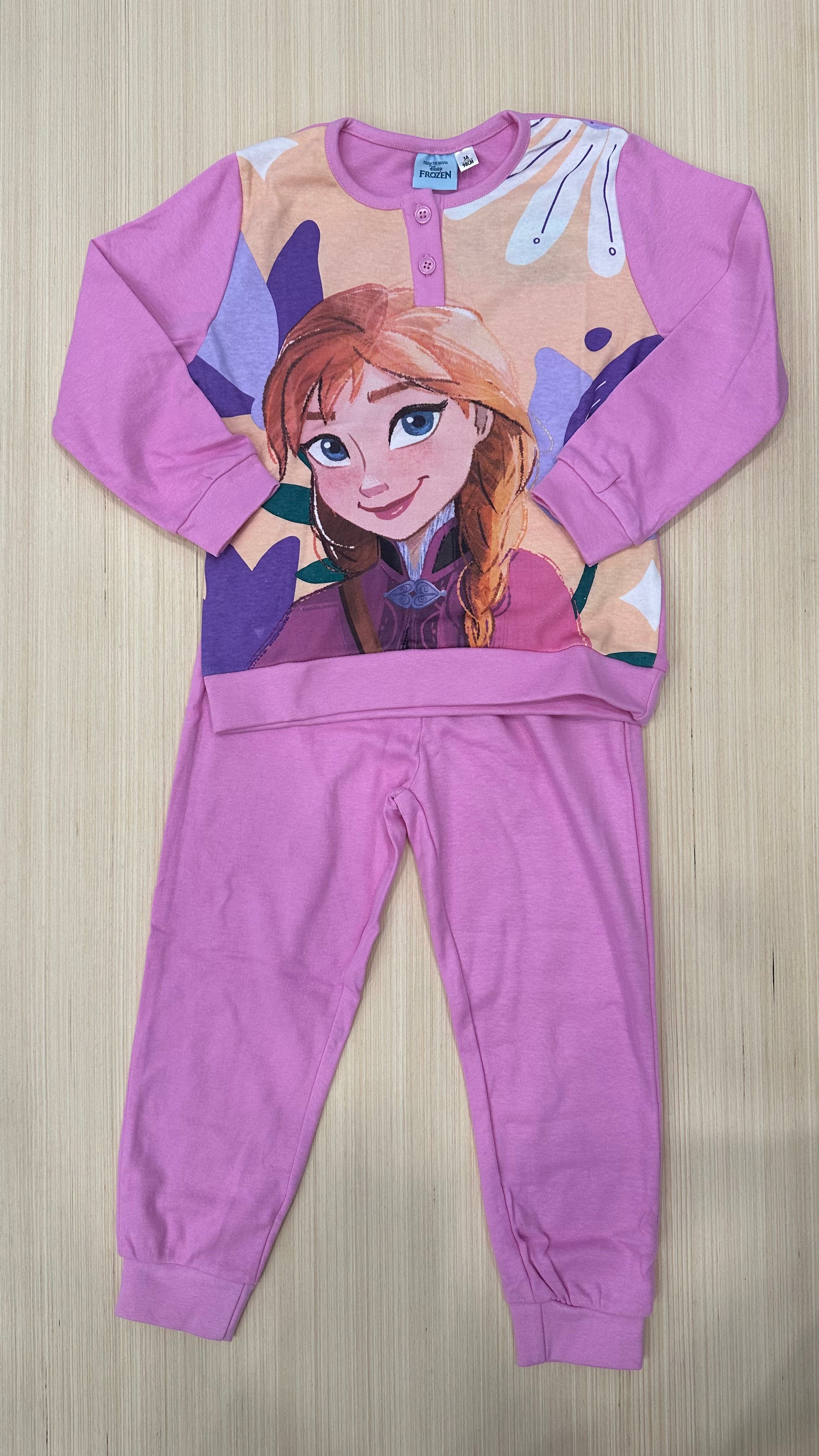Pigiamino CALDO COTONE DISNEY 3-8A - LILLA