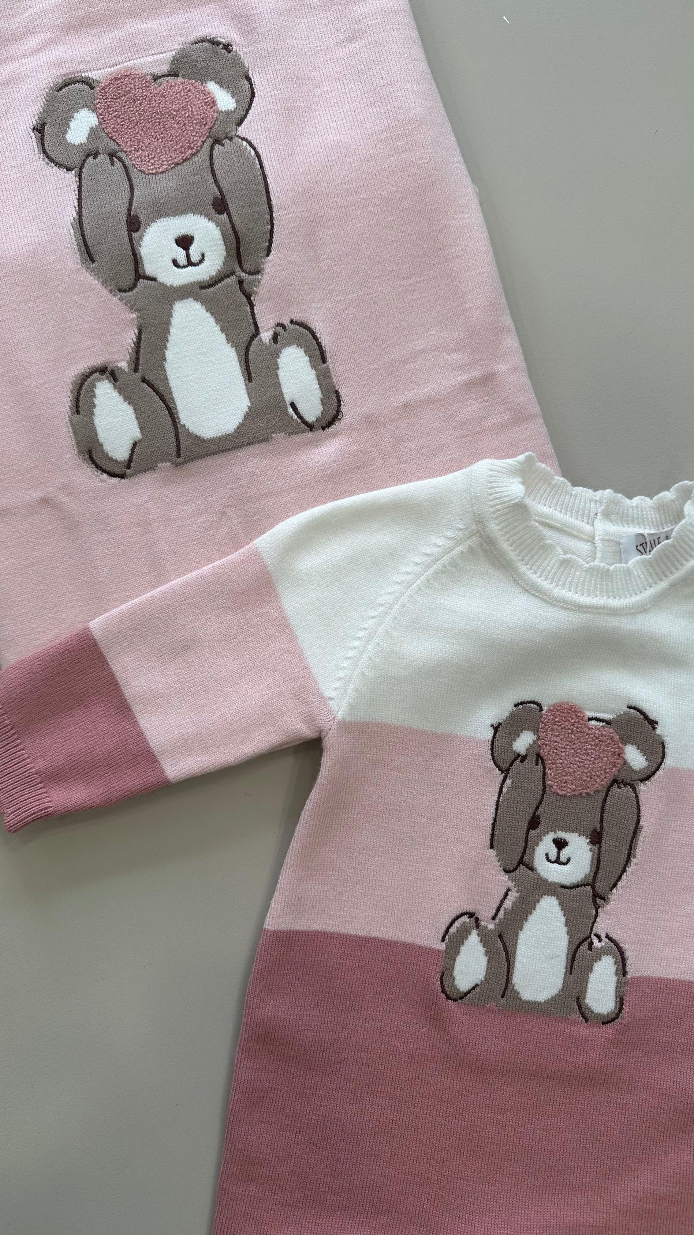Set STELLA E PUPI 1-3M - ROSA