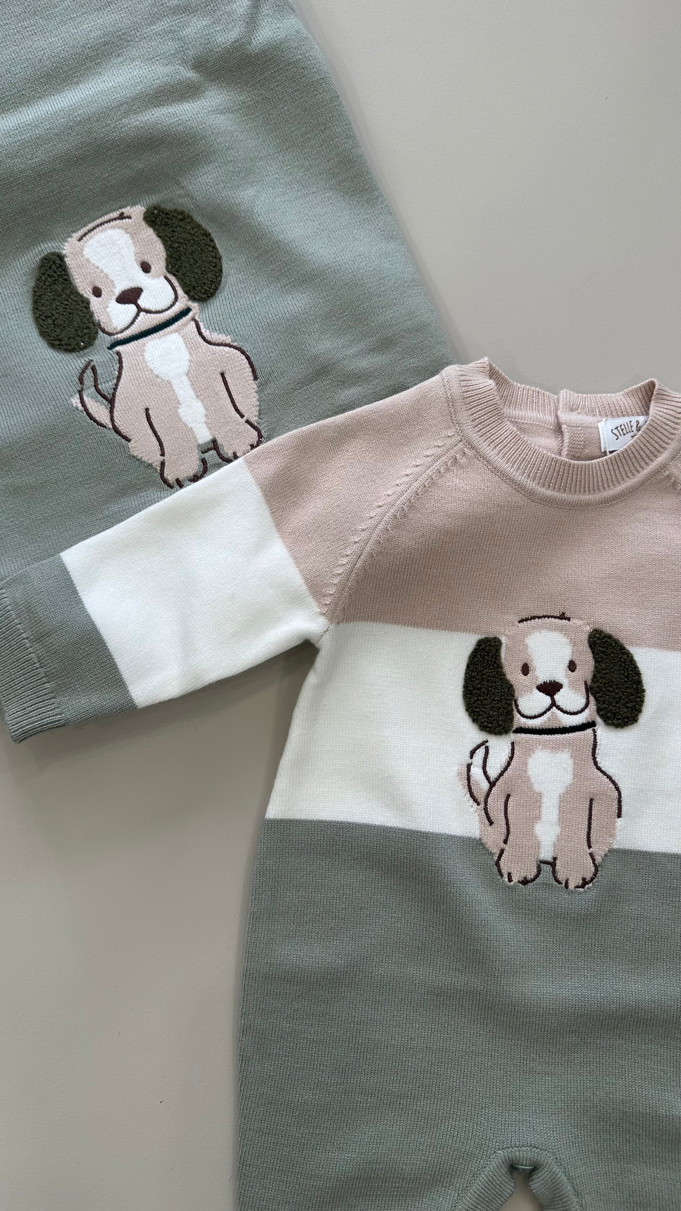 Set STELLA E PUPI 1-3M - VERDE