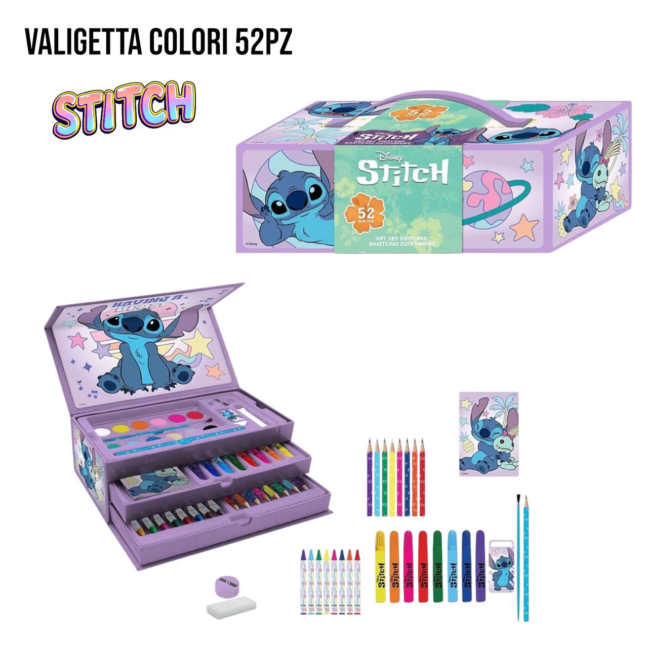 Valigia COLORI 52 PZ - LILLA