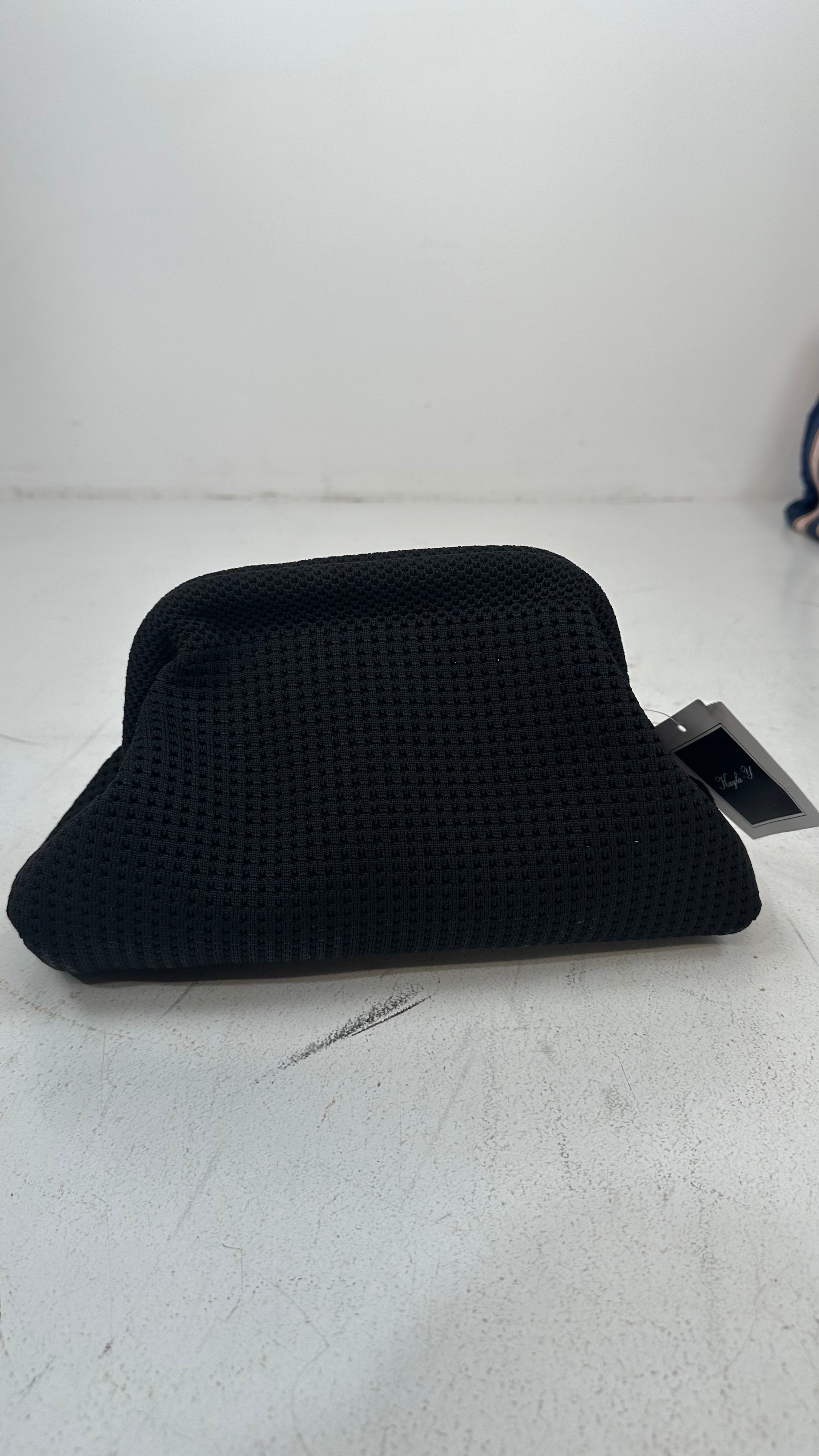 Clutch IN TESSUTO - NERO